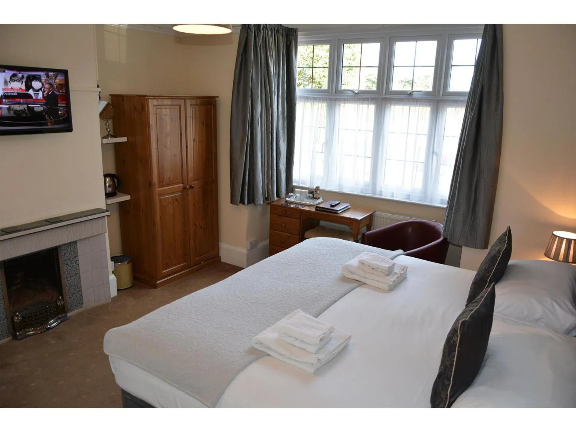 Decorative detail, Bed in Ashlea Guest House