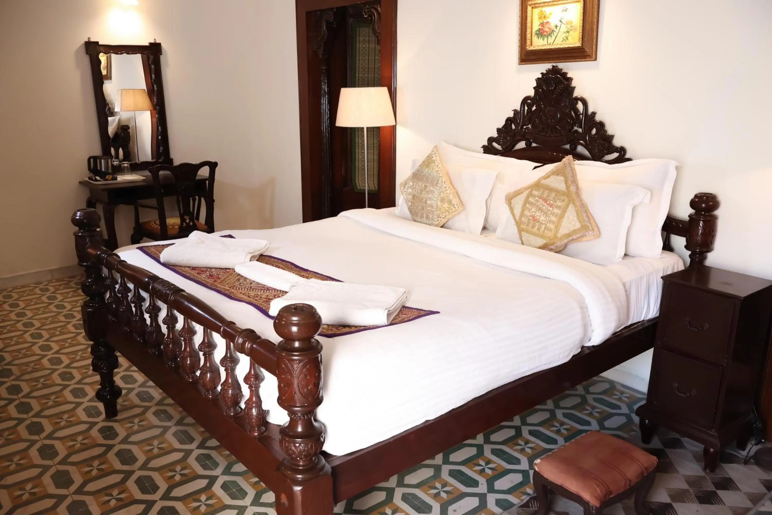 Bed in The Fort Ramgarh