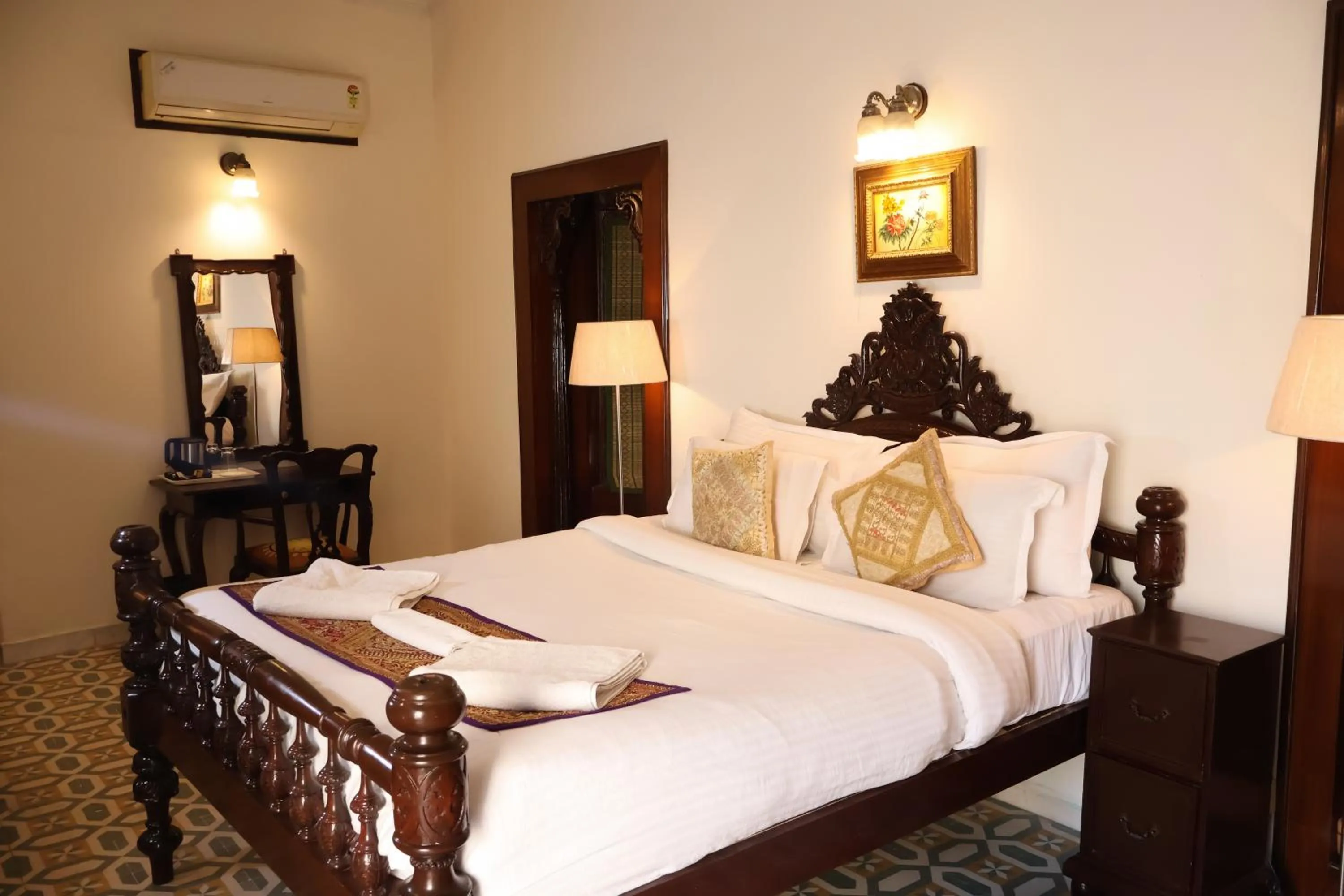 Bed in The Fort Ramgarh