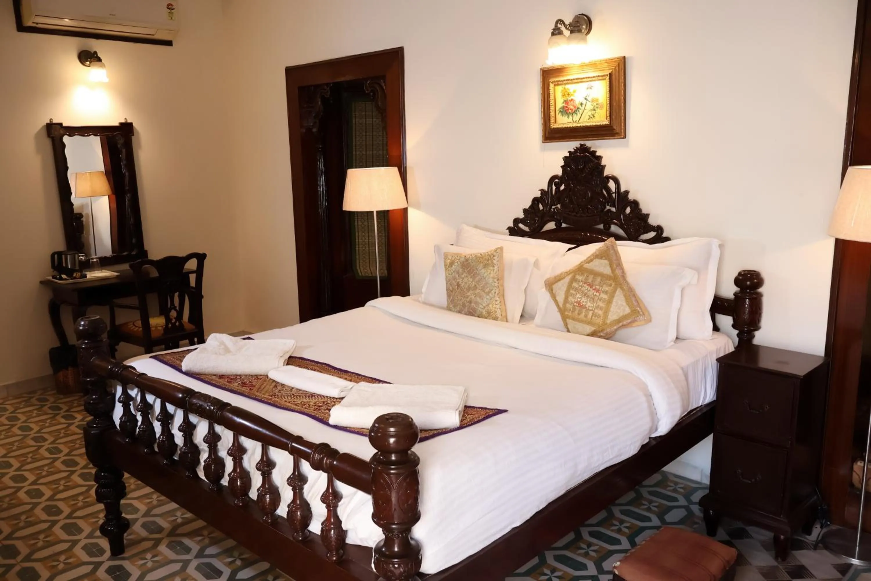 Bed in The Fort Ramgarh