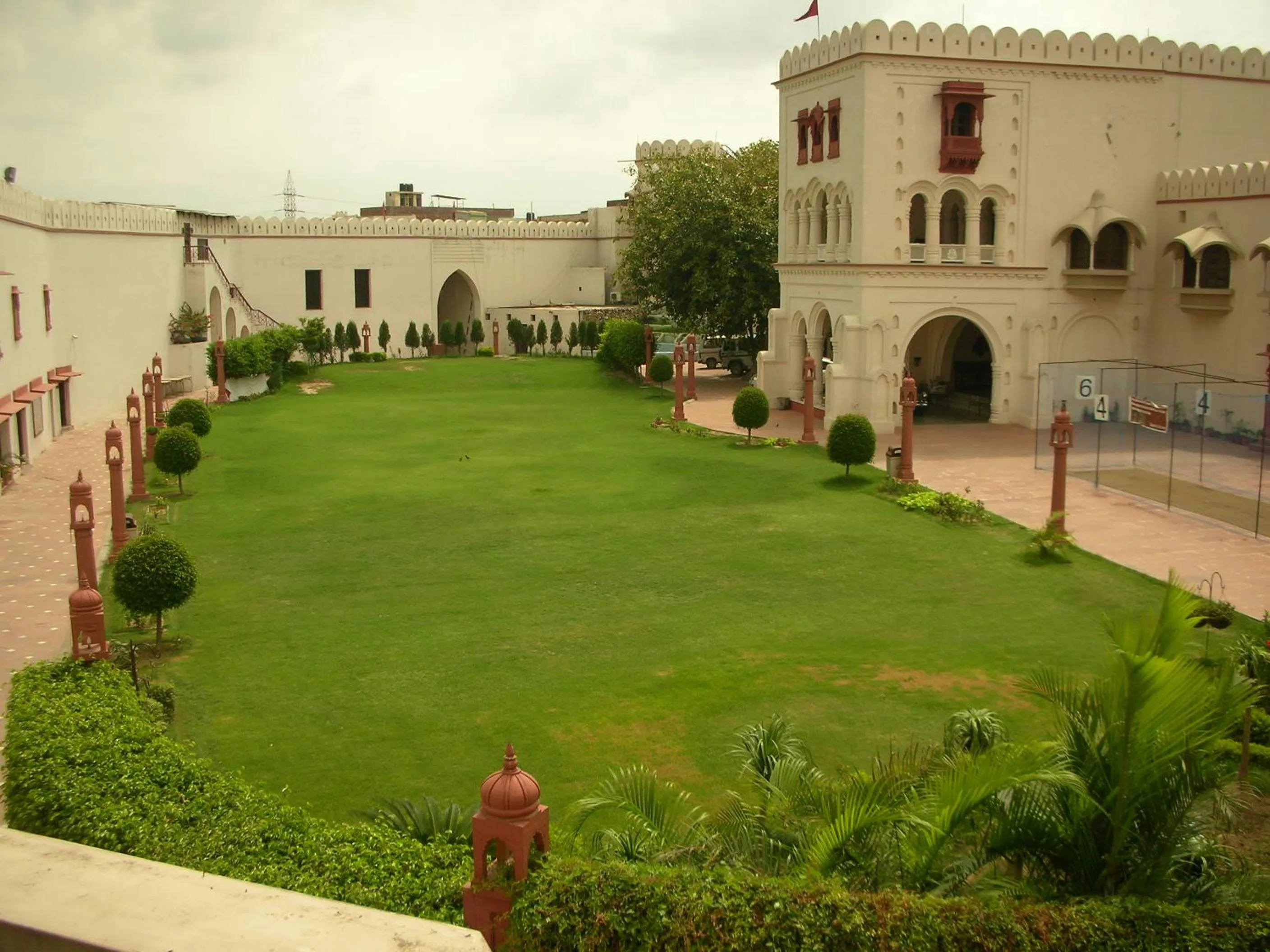 Garden in The Fort Ramgarh