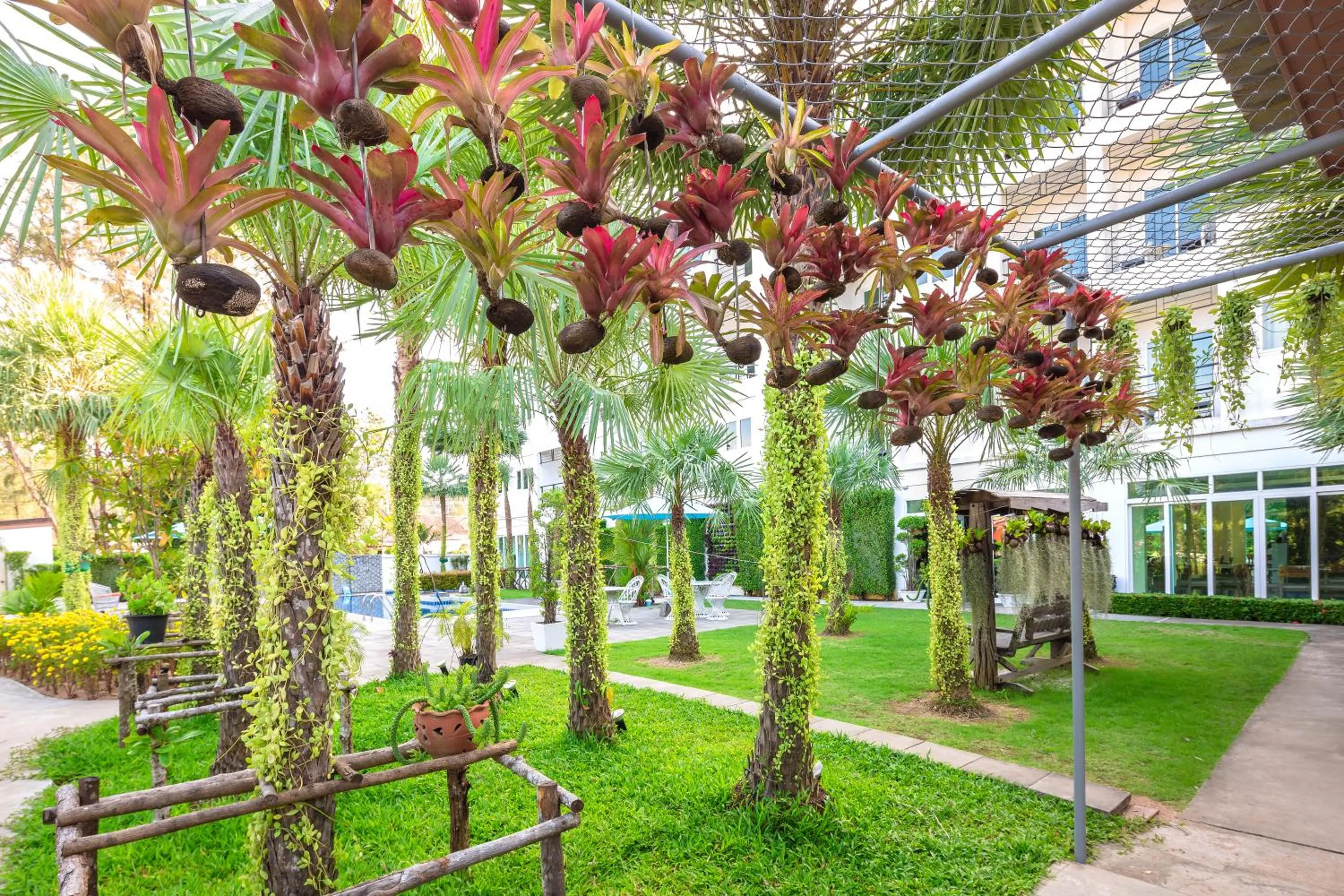 Garden view in Sungthong Kamala Beach Resort