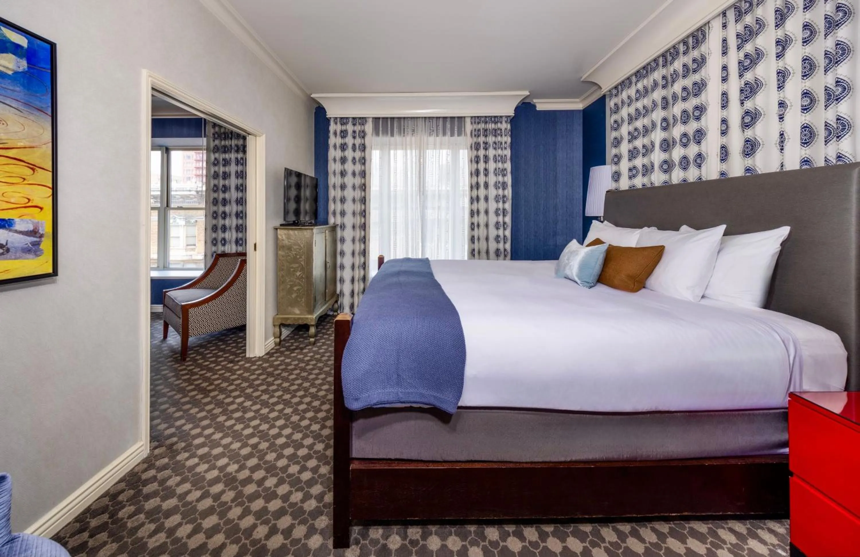 Bedroom, Bed in The Marker Union Square San Francisco