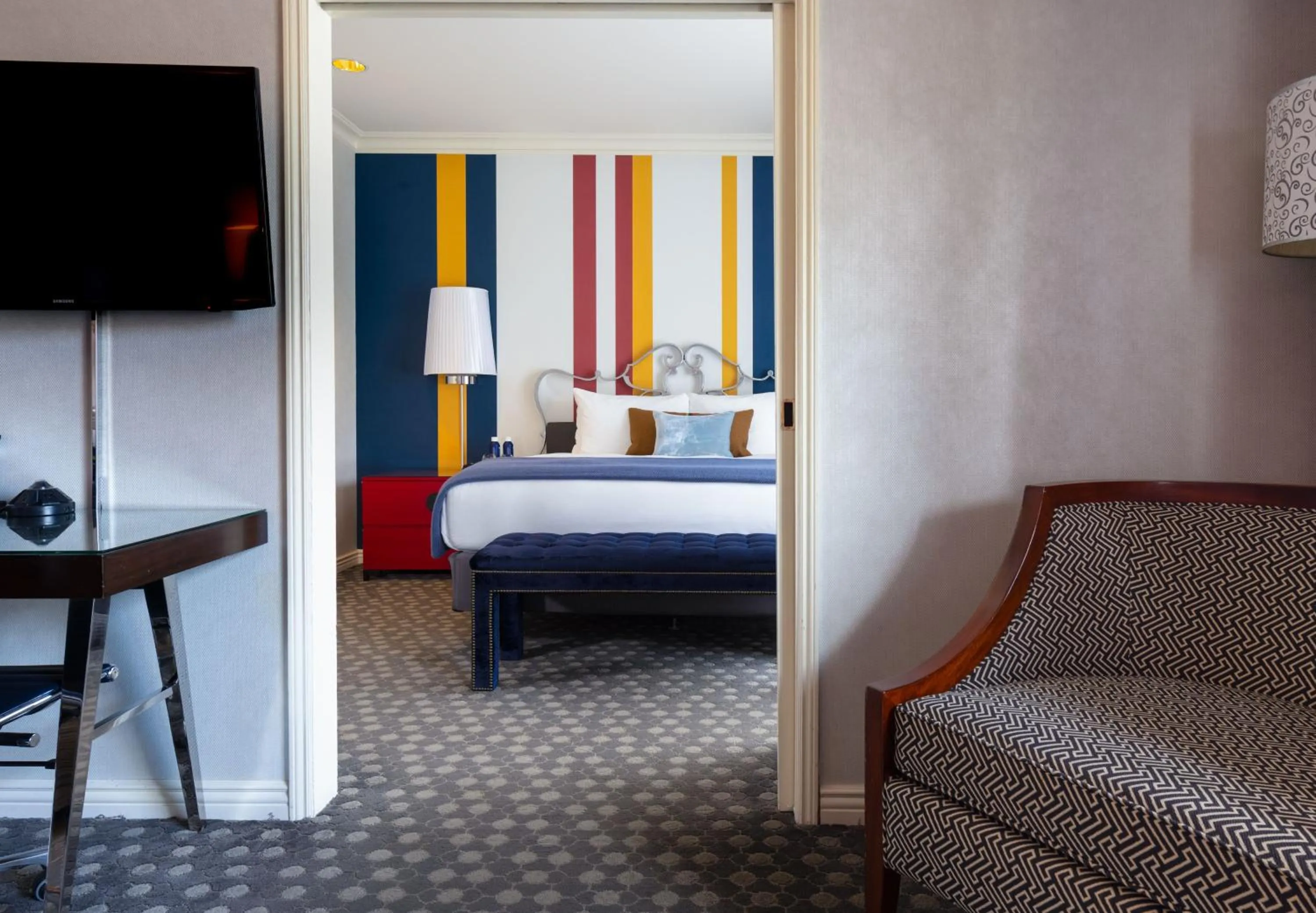 Bedroom, Bed in The Marker Union Square San Francisco