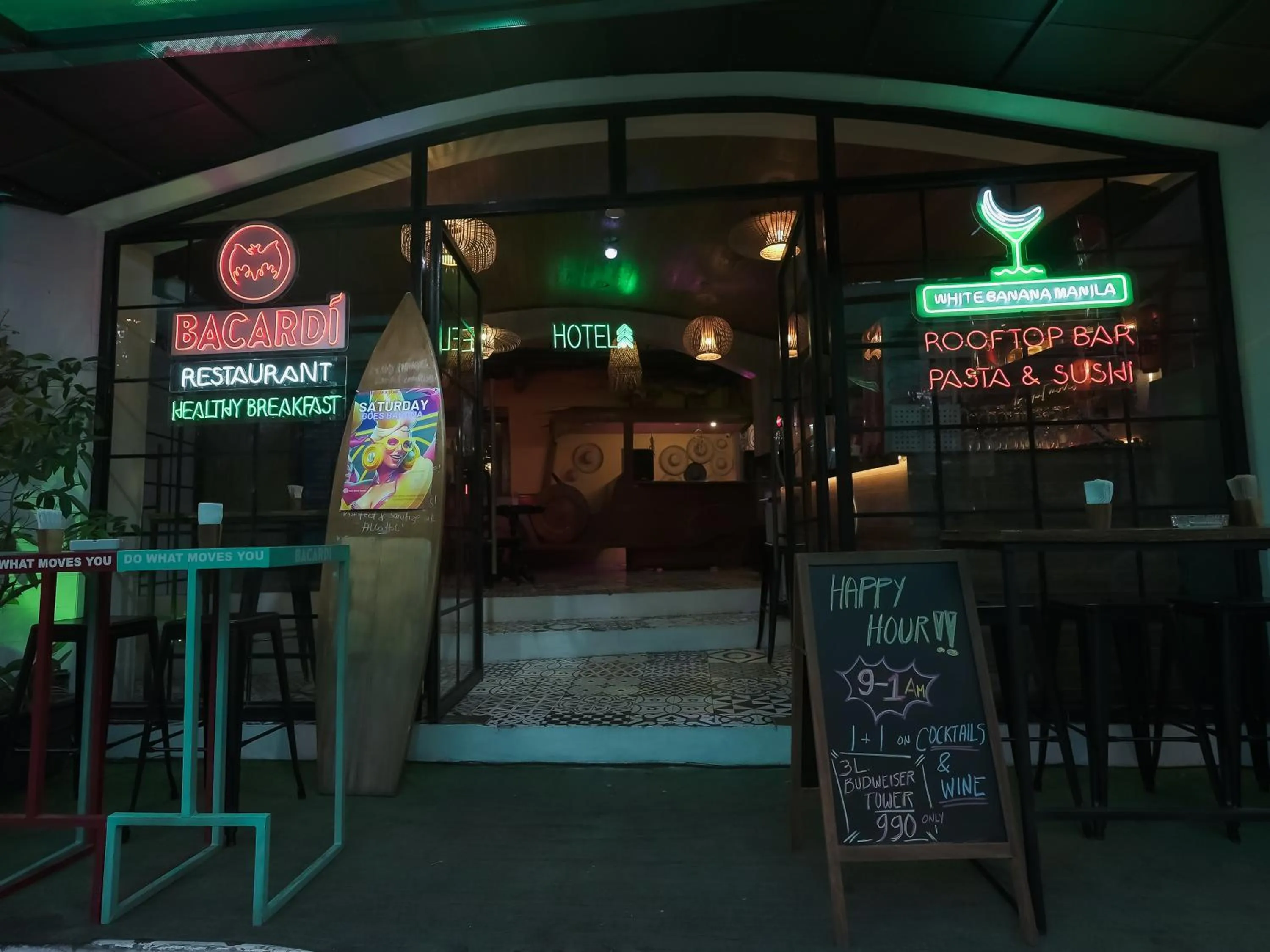 Facade/entrance in WHITE BANANA Manila - NEW