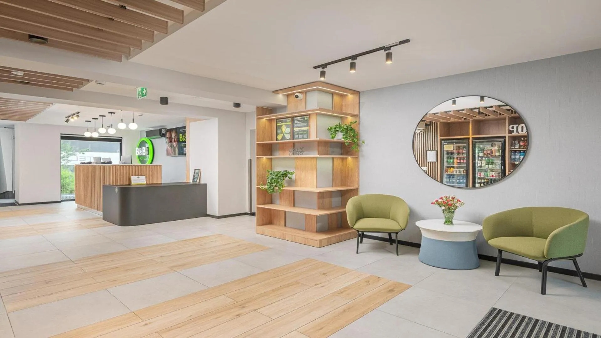 Lobby or reception in B&B HOTEL Bytom