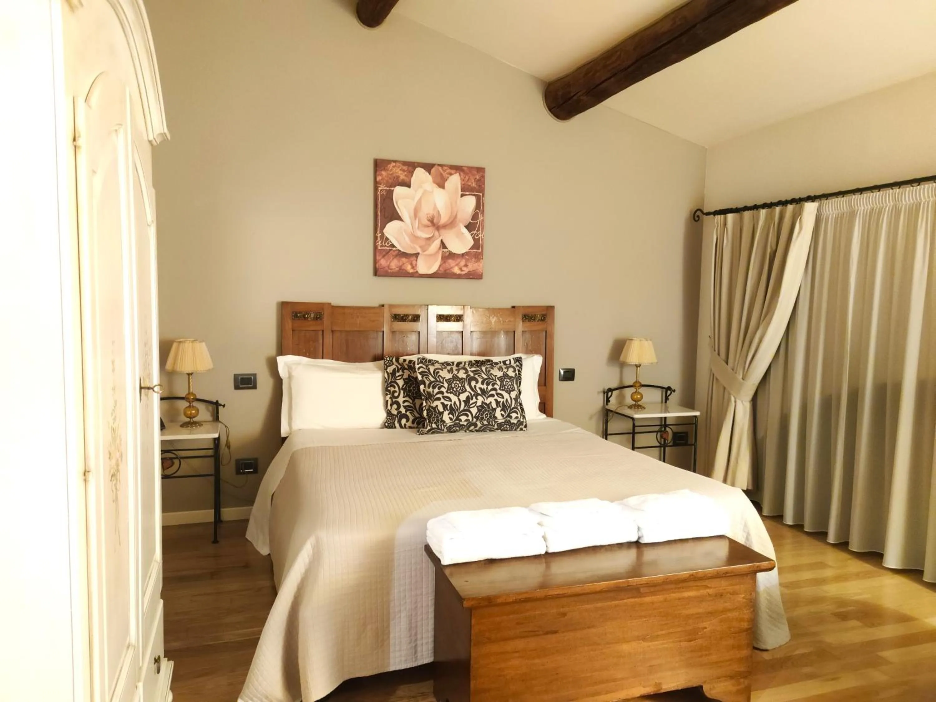 Bed in Tenuta Albertini