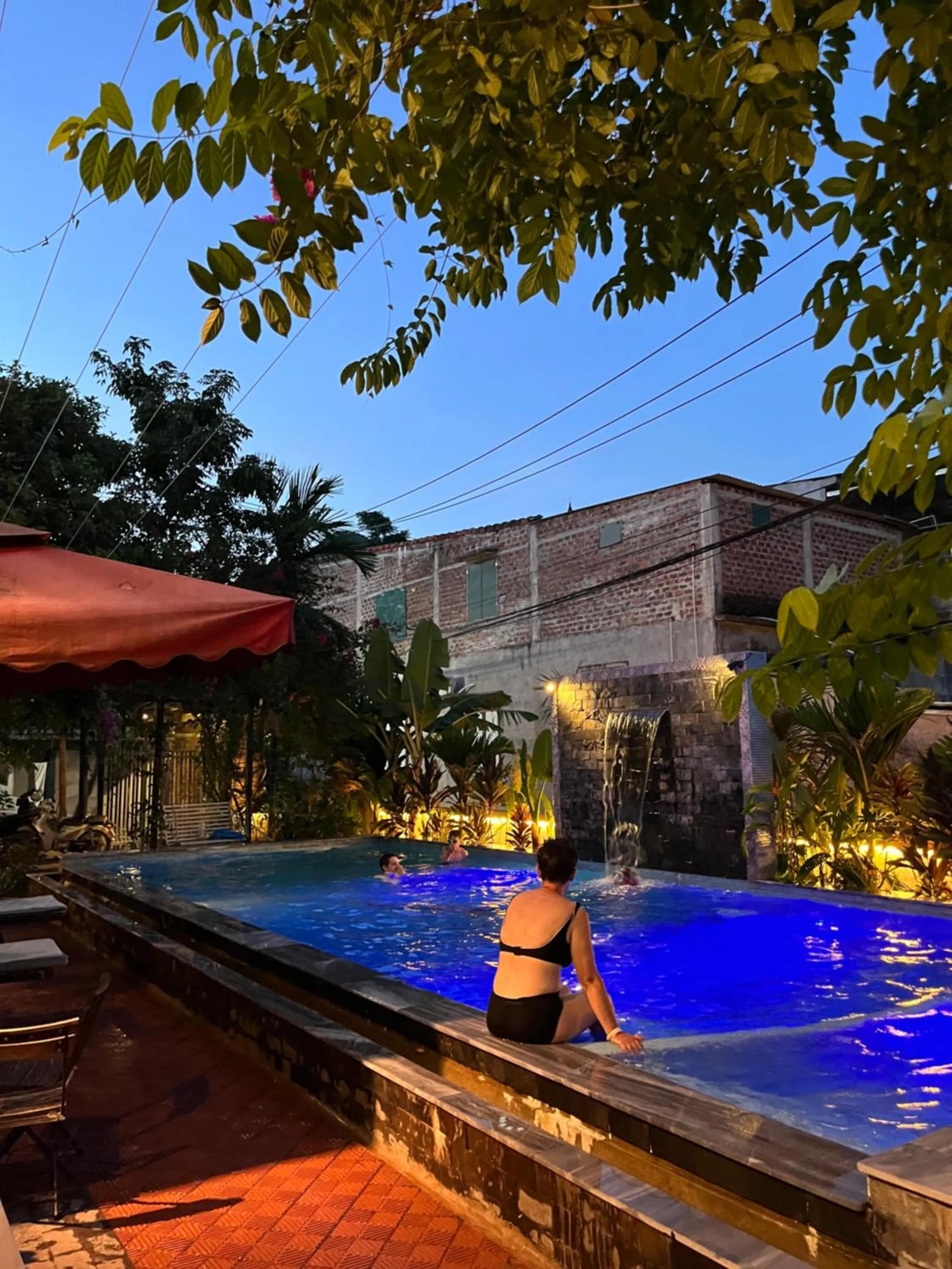 Swimming pool in Phong Nha An An Homestay