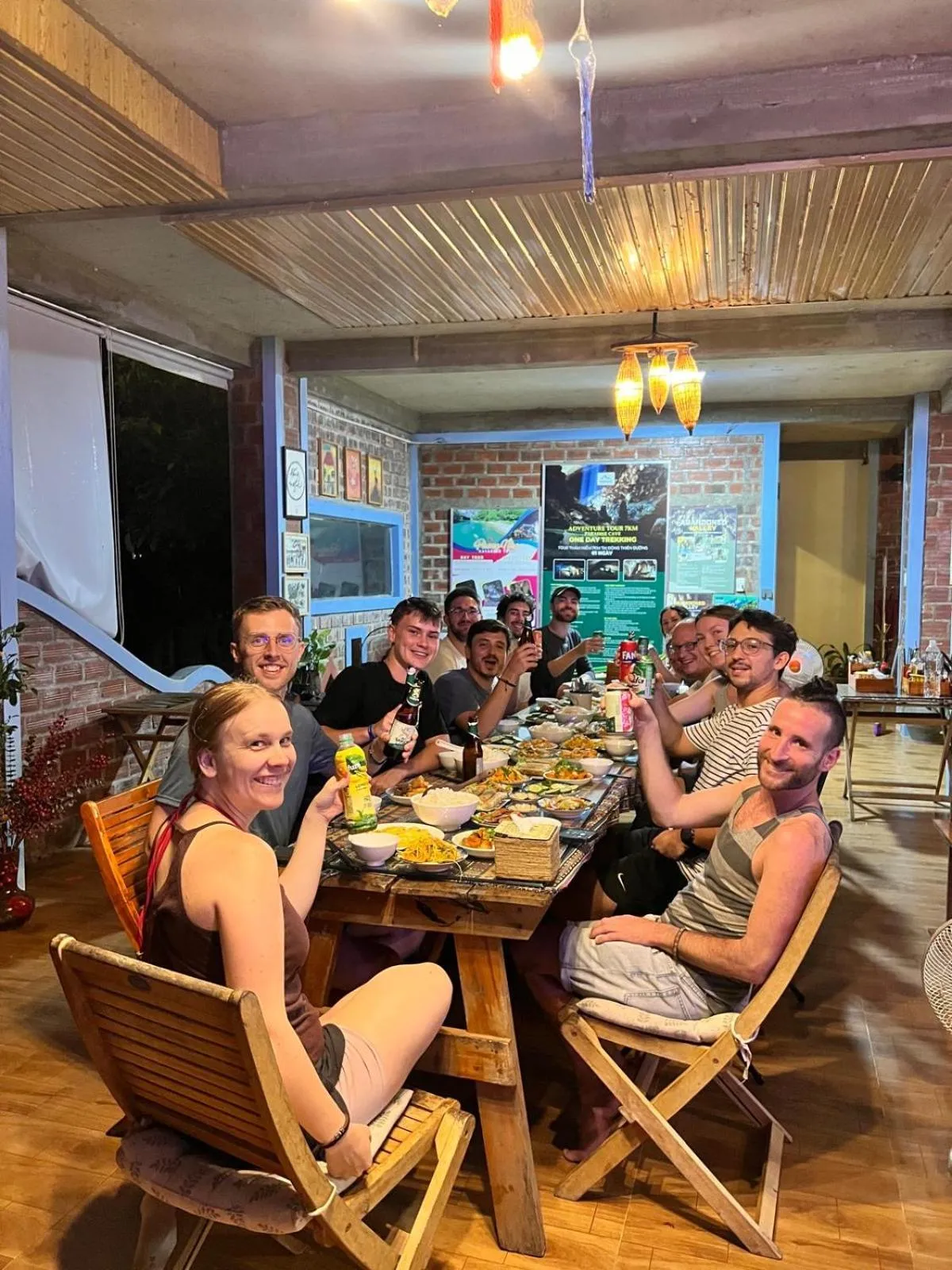 Guests in Phong Nha An An Homestay