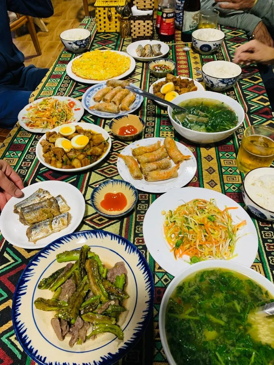 Food and drinks in Phong Nha An An Homestay