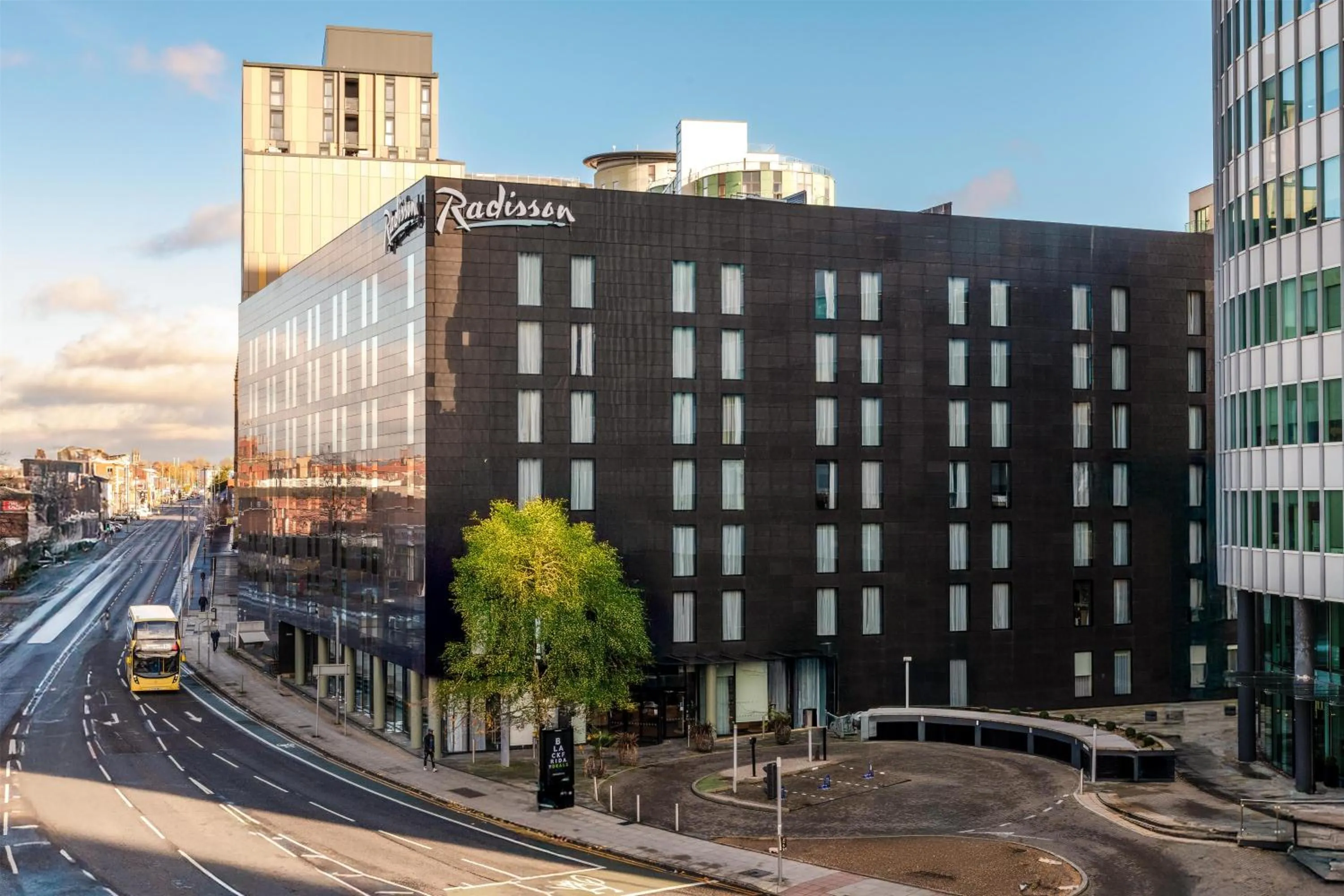 Property building in Radisson Hotel Manchester City Centre, A Verified Net Zero Hotel