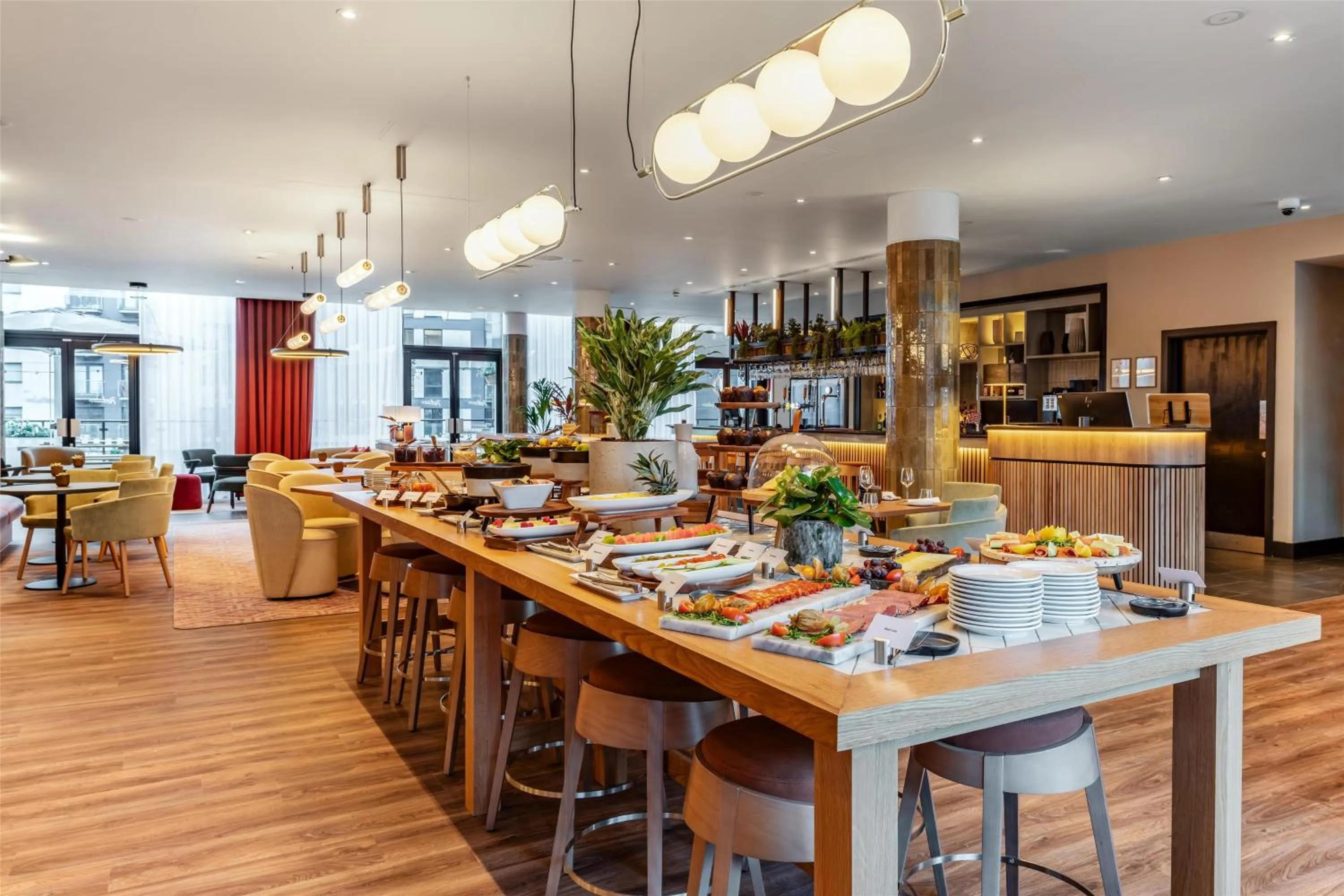 Breakfast in Radisson Hotel Manchester City Centre, A Verified Net Zero Hotel