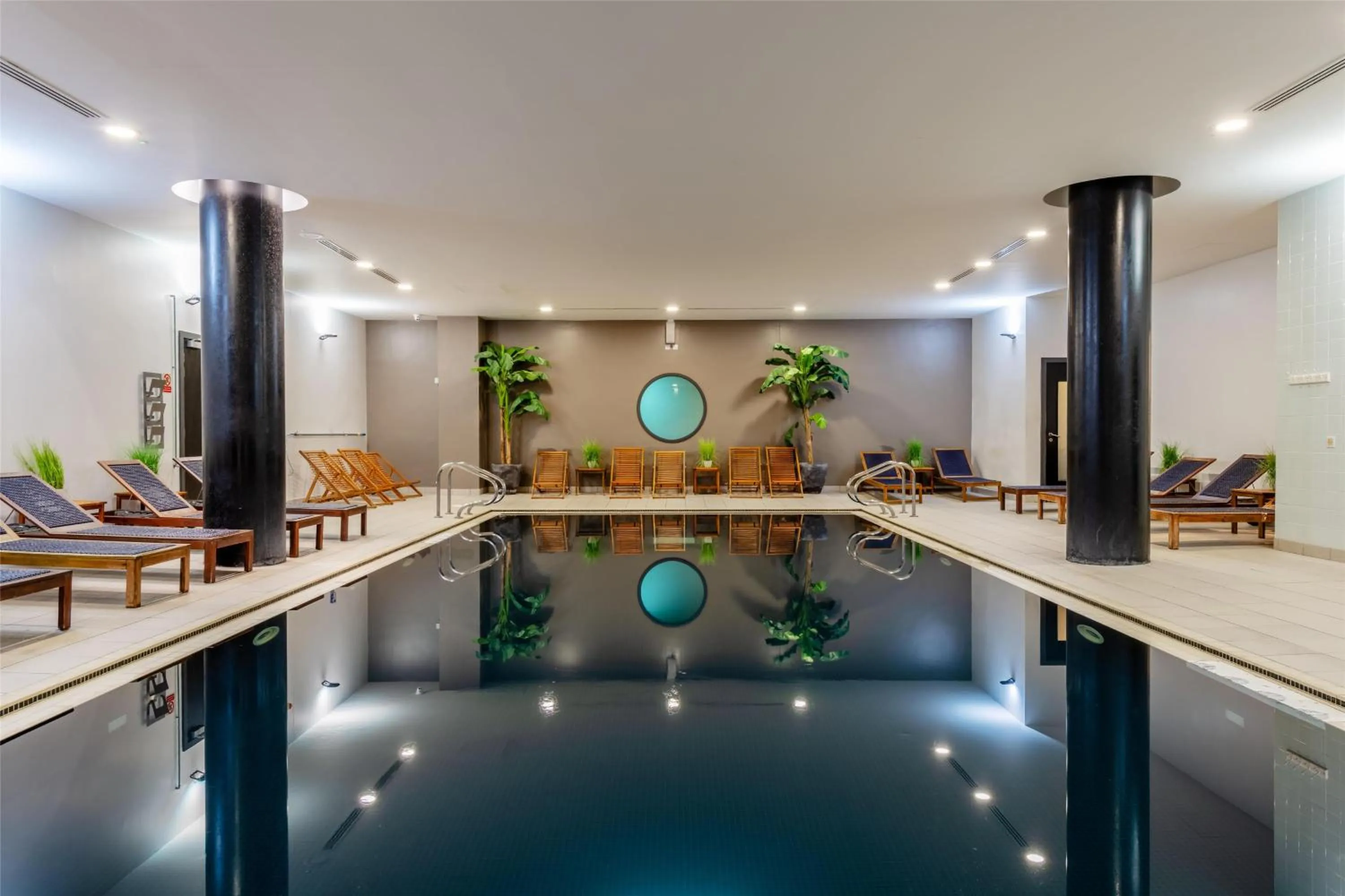 Pool view in Radisson Hotel Manchester City Centre, A Verified Net Zero Hotel