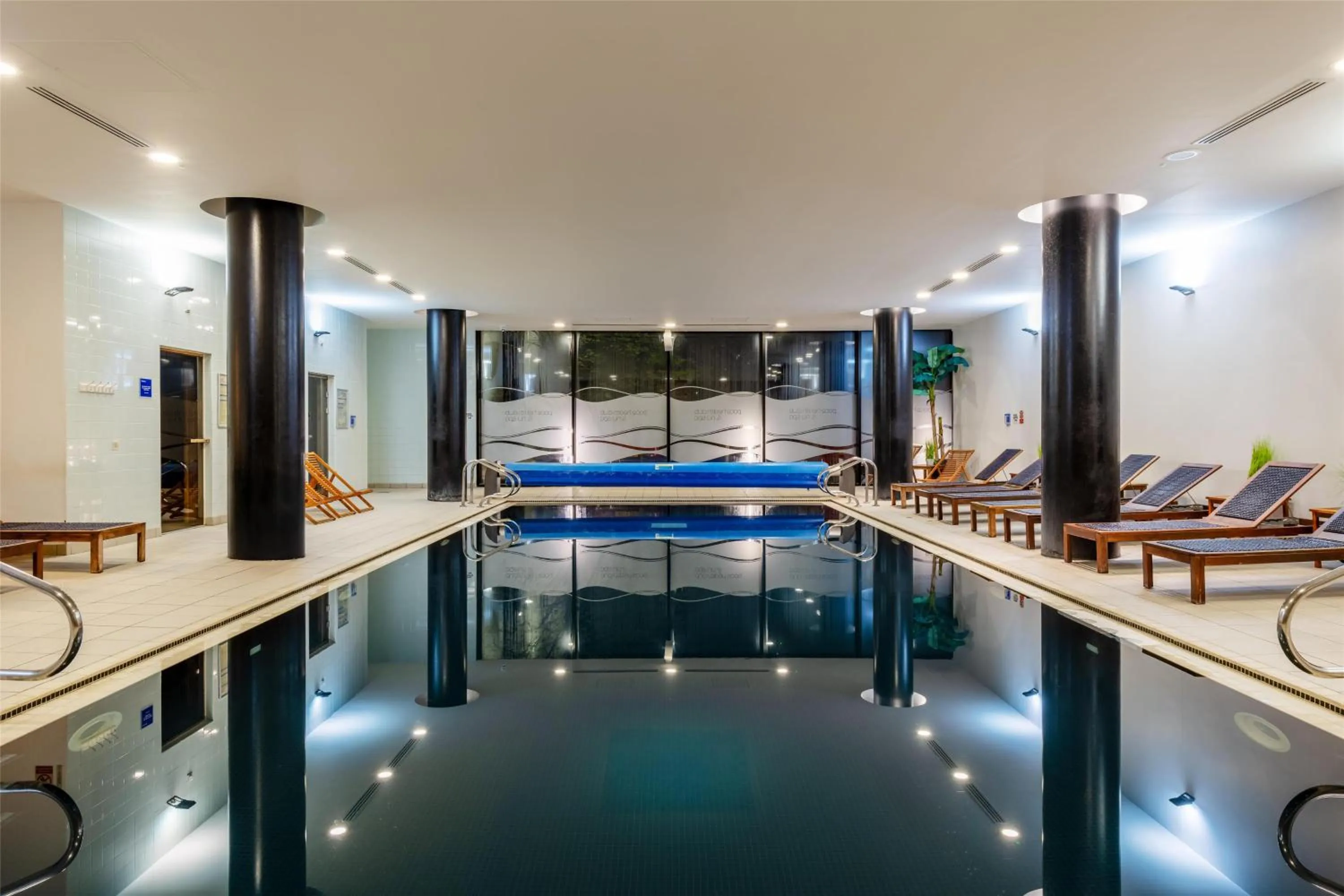 Pool view in Radisson Hotel Manchester City Centre, A Verified Net Zero Hotel