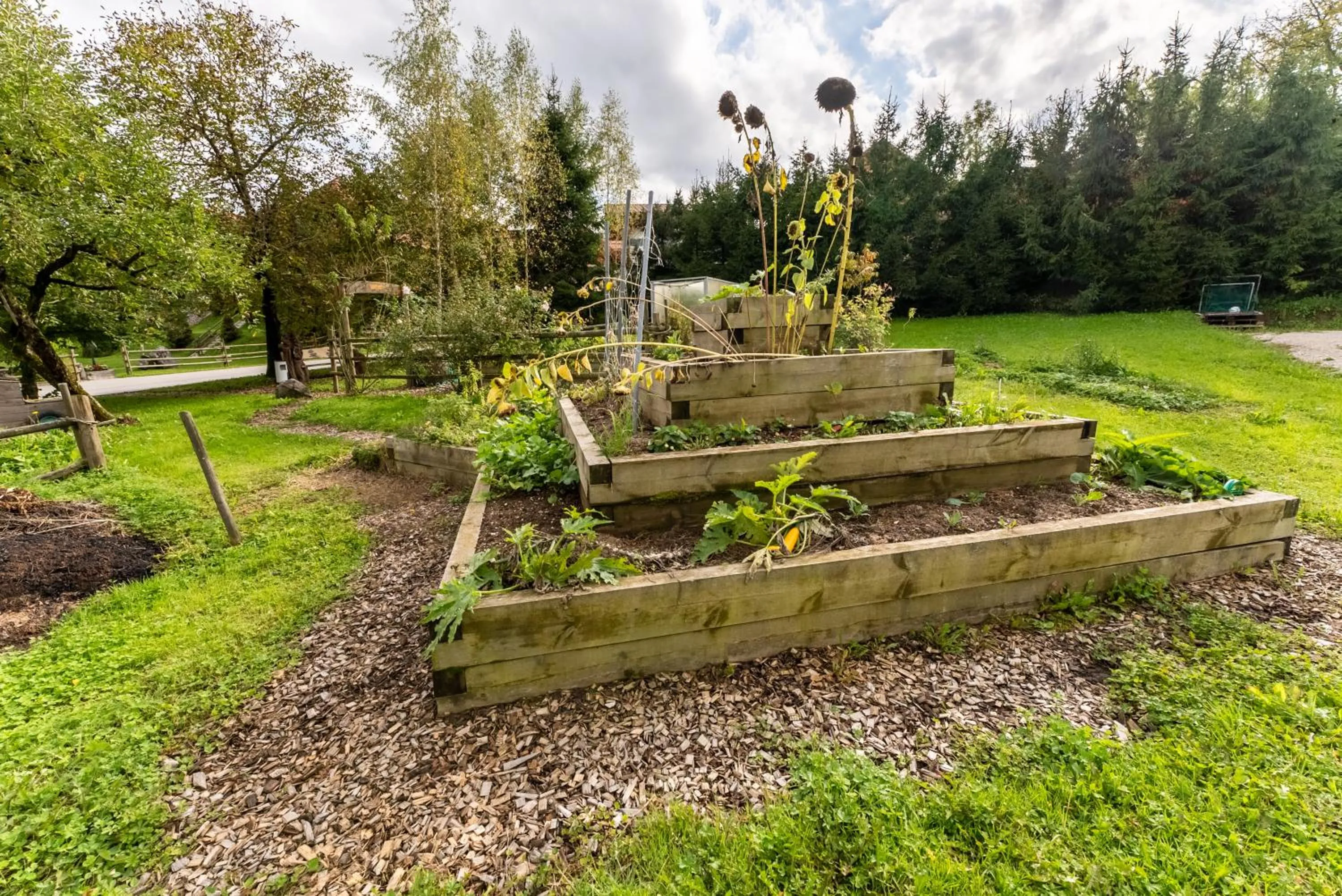 Garden in Korošec Apartments and Wellness Centre