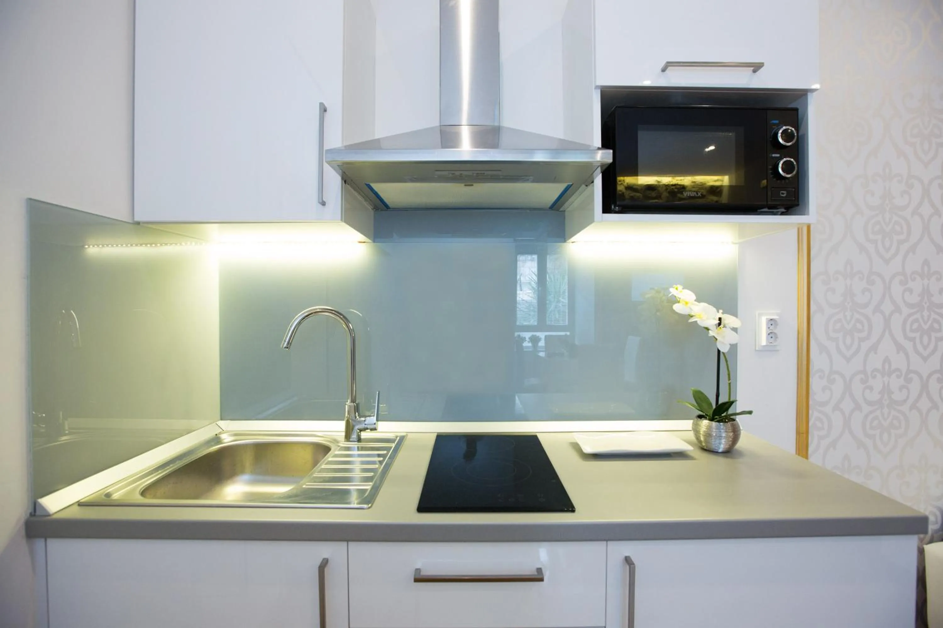 Kitchen or kitchenette in Casa Arancia