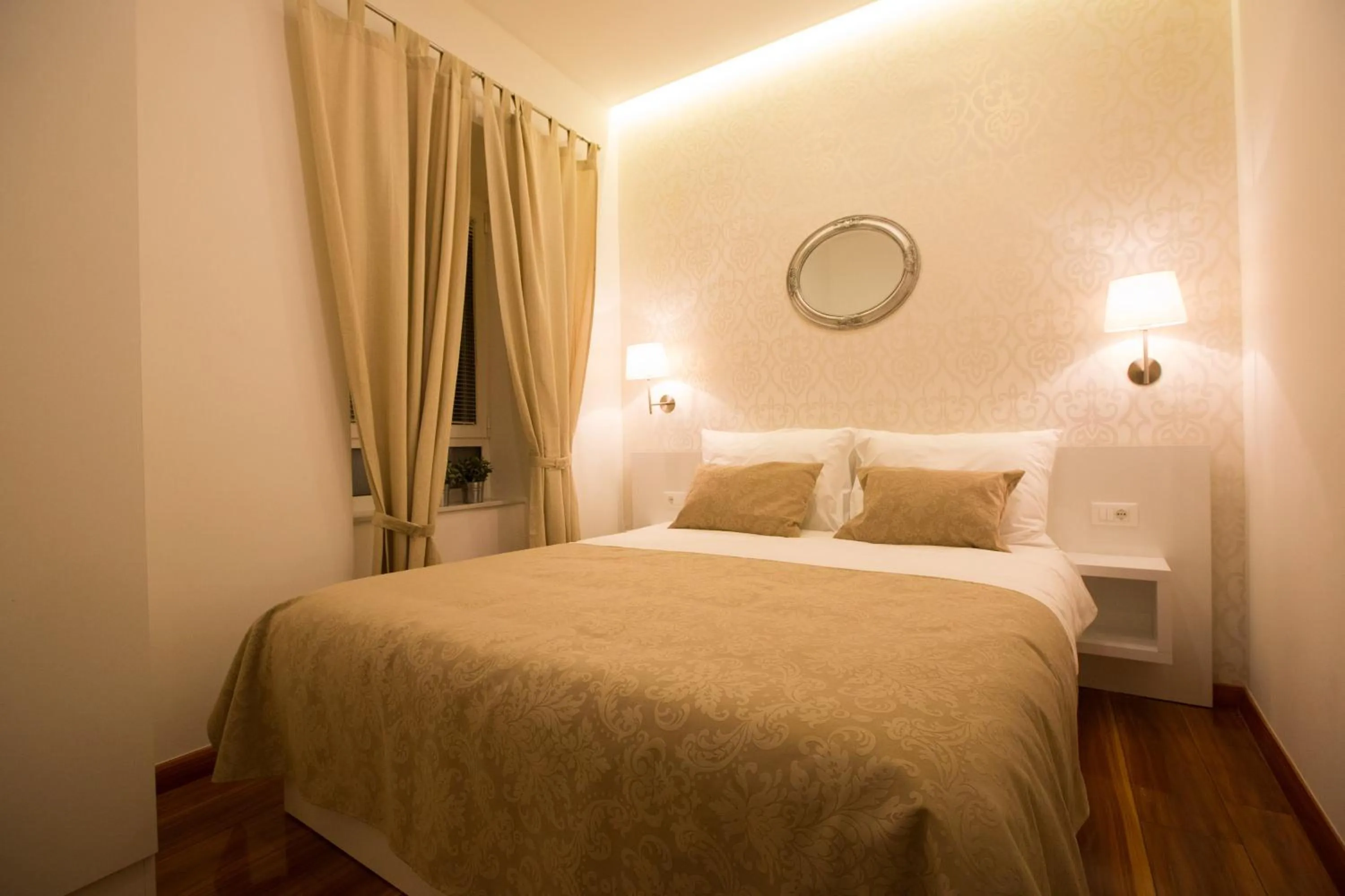 Bedroom, Bed in Casa Arancia