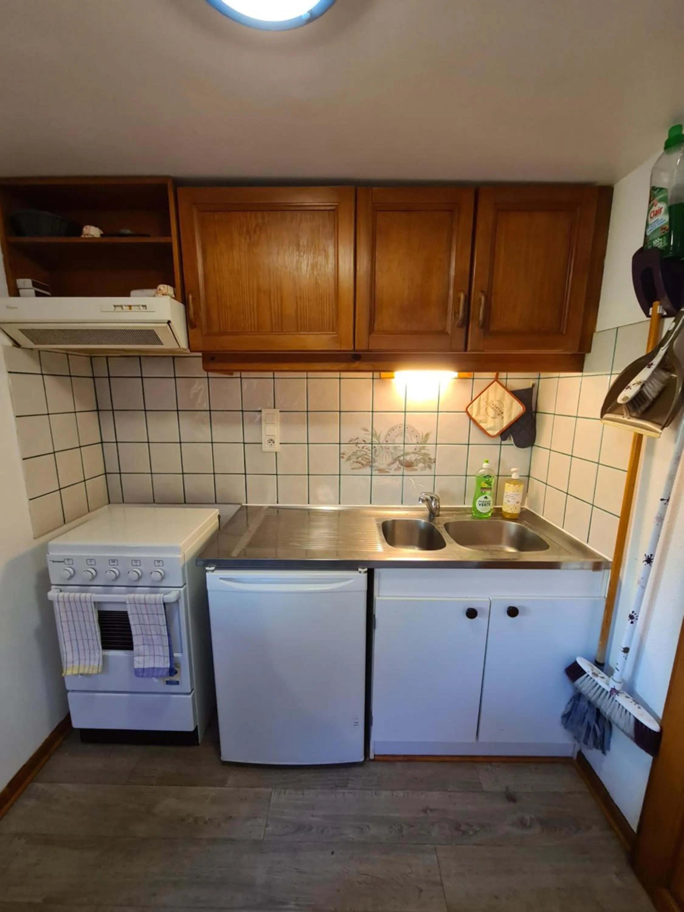 Kitchen or kitchenette in Gîte et Chambres d'hôtes, l'Erable