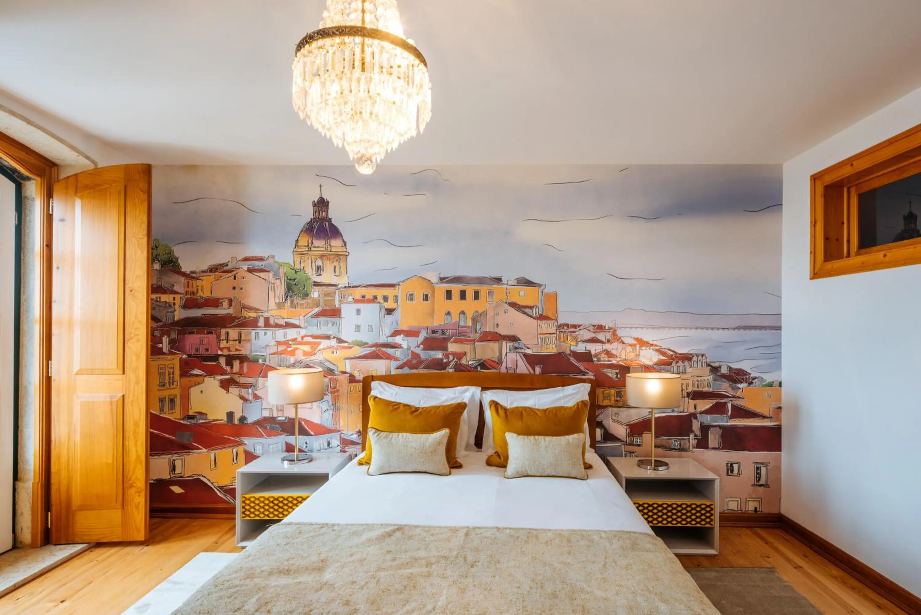 Bedroom, Bed in Varandas de Lisboa - Tejo River Apartments & Rooms