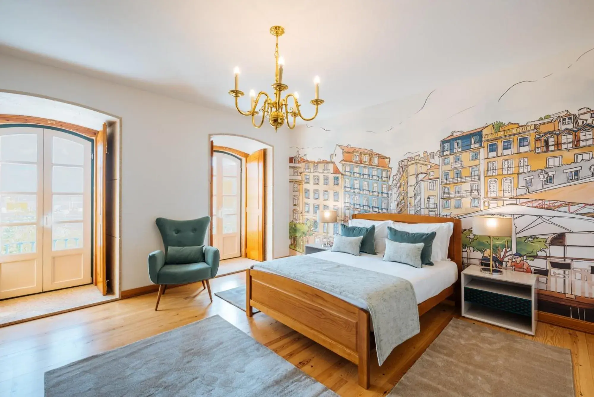 Standard Double Room with Shared Bathroom in Varandas de Lisboa - Tejo River Apartments & Rooms Standard Double Room with Shared Bathroom in Varandas de Lisboa - Tejo River Apartments & Rooms