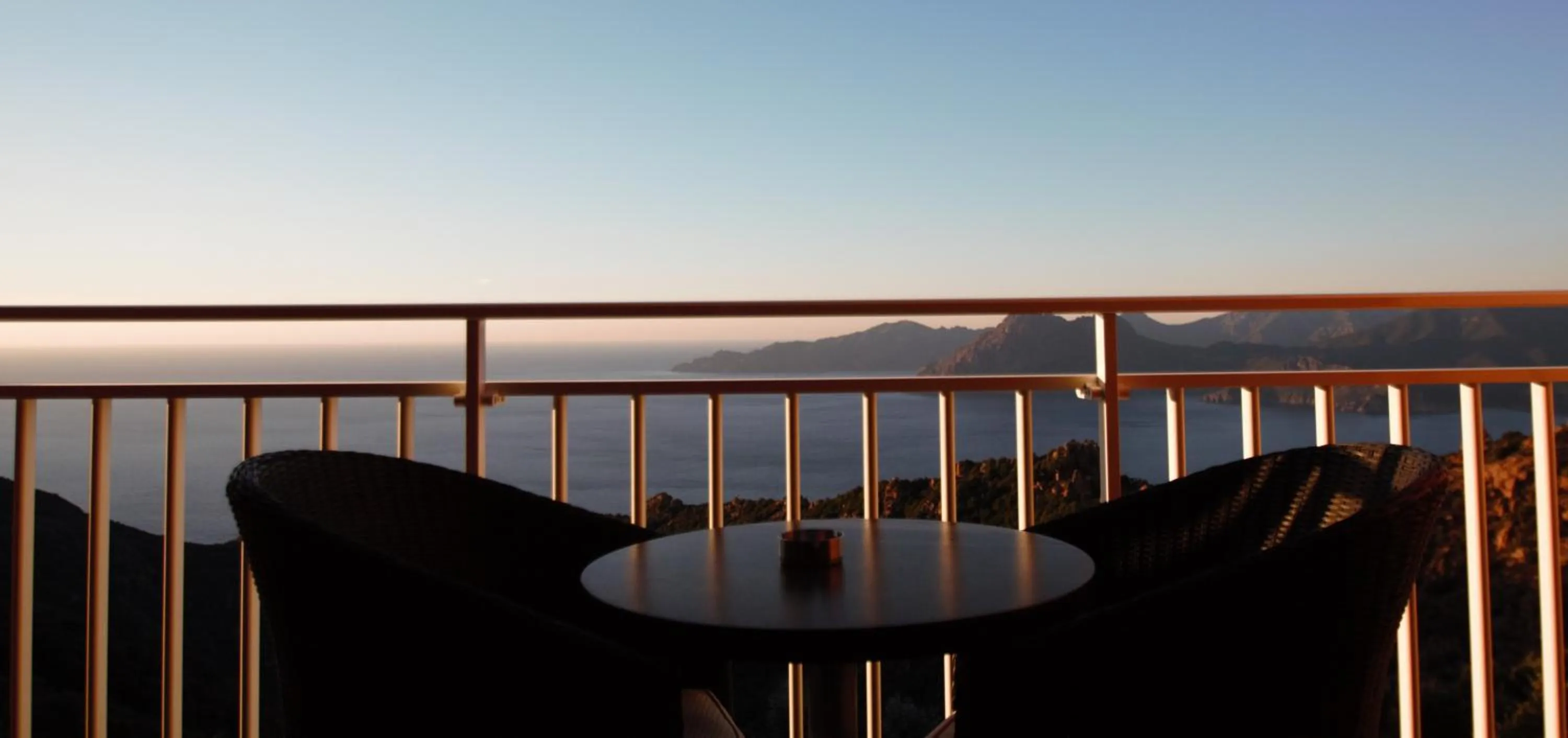 Balcony/Terrace in Hôtel Capo Rosso
