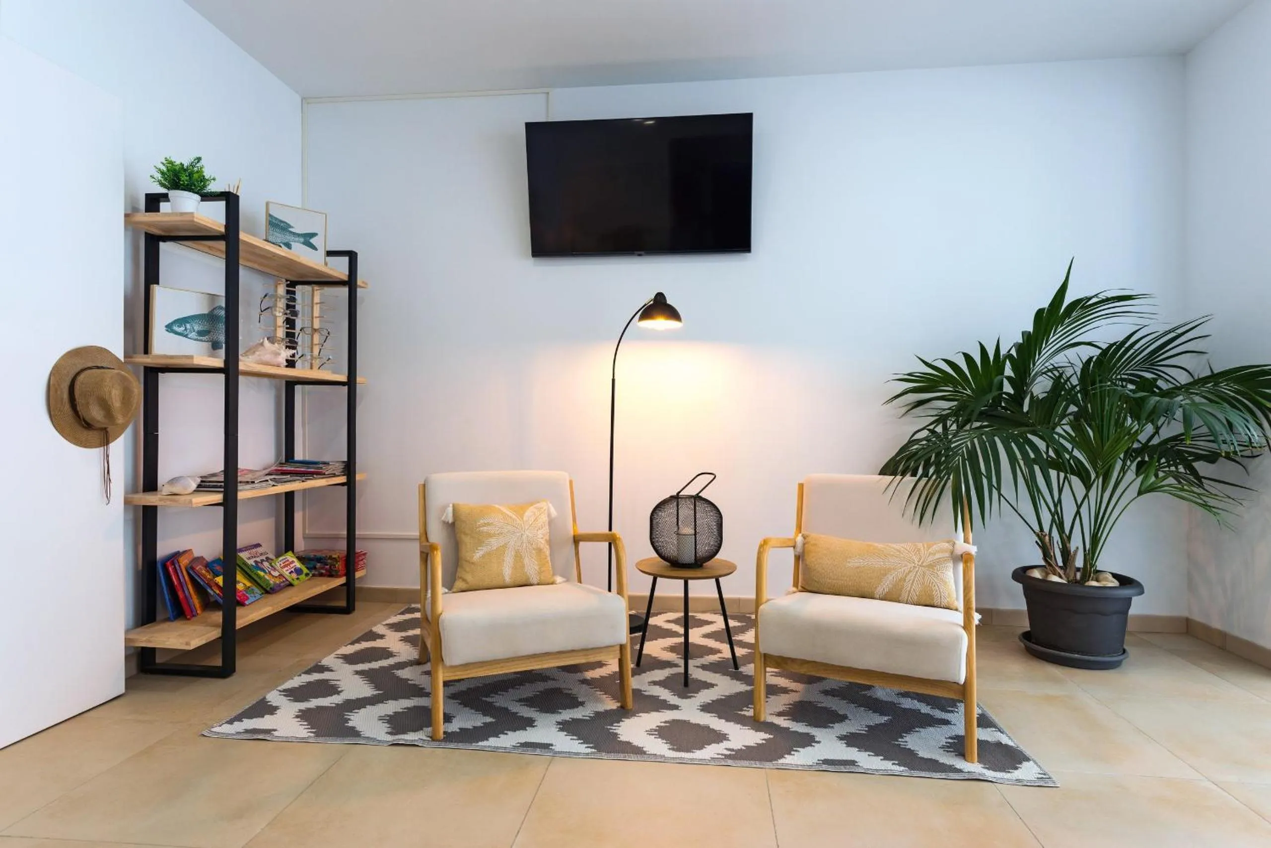 Seating area in Bamblue Boutique Apartments