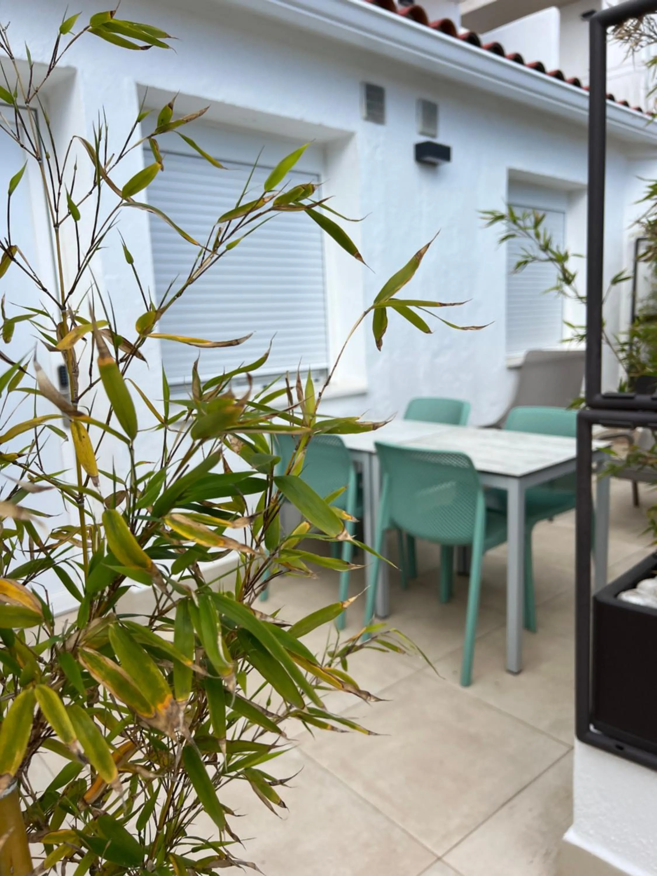 Patio in Bamblue Boutique Apartments