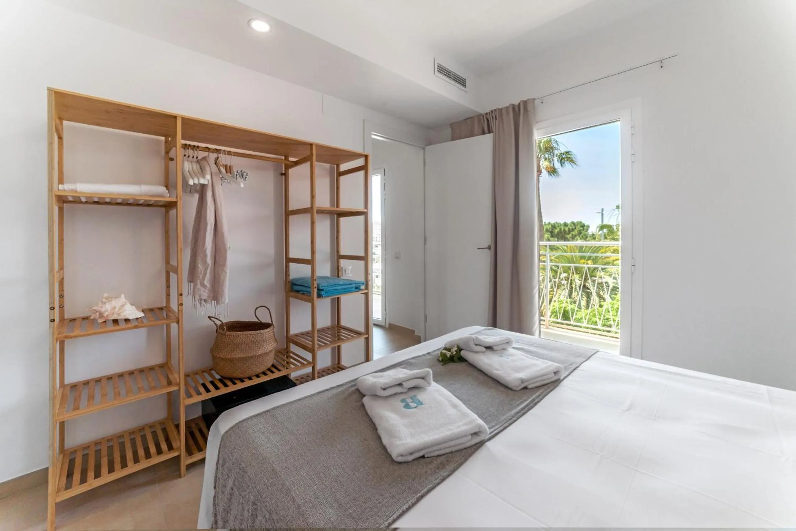Bed in Bamblue Boutique Apartments