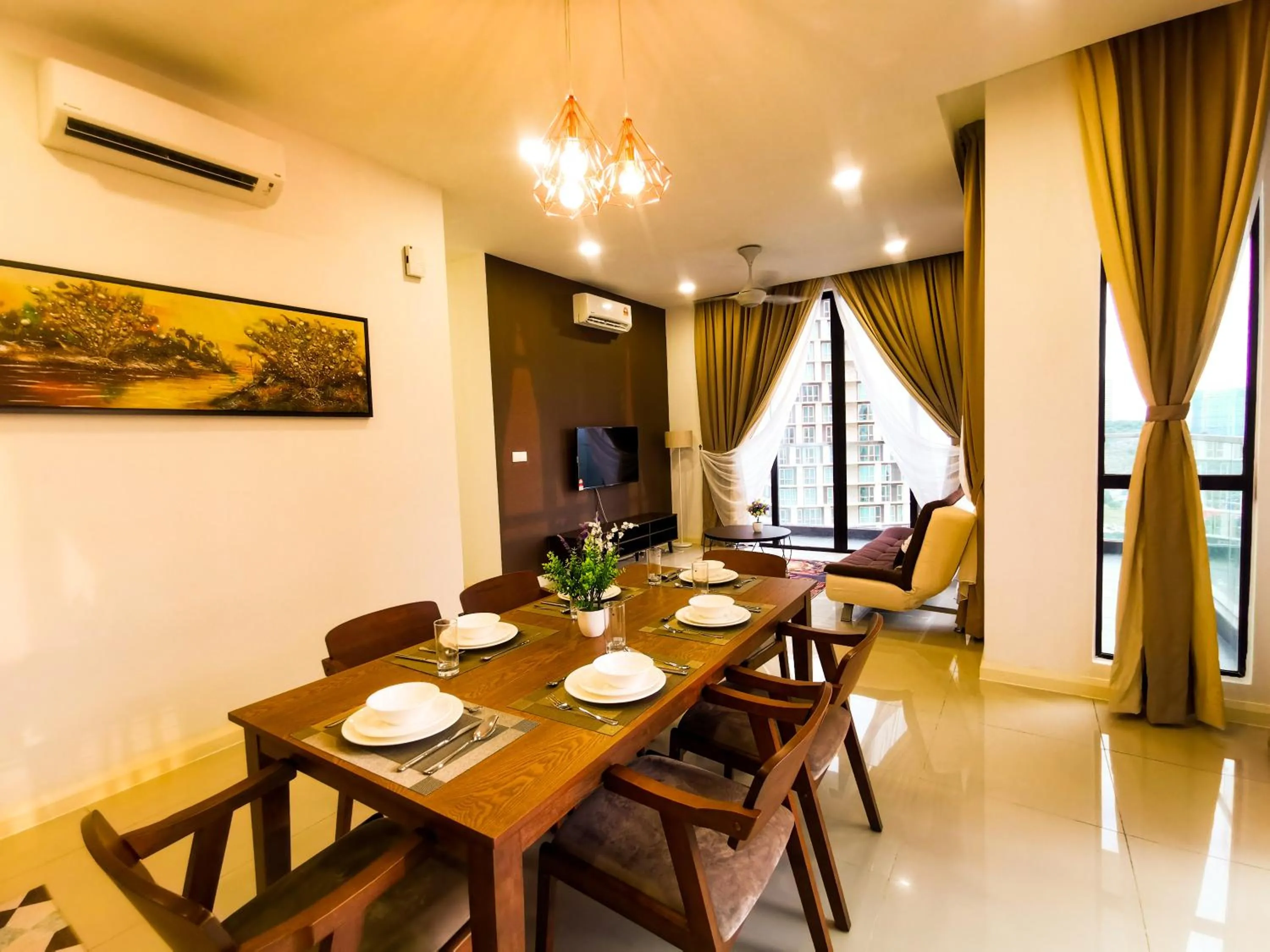 Living room in Legoland D'PRISTINE Apartment By TGP