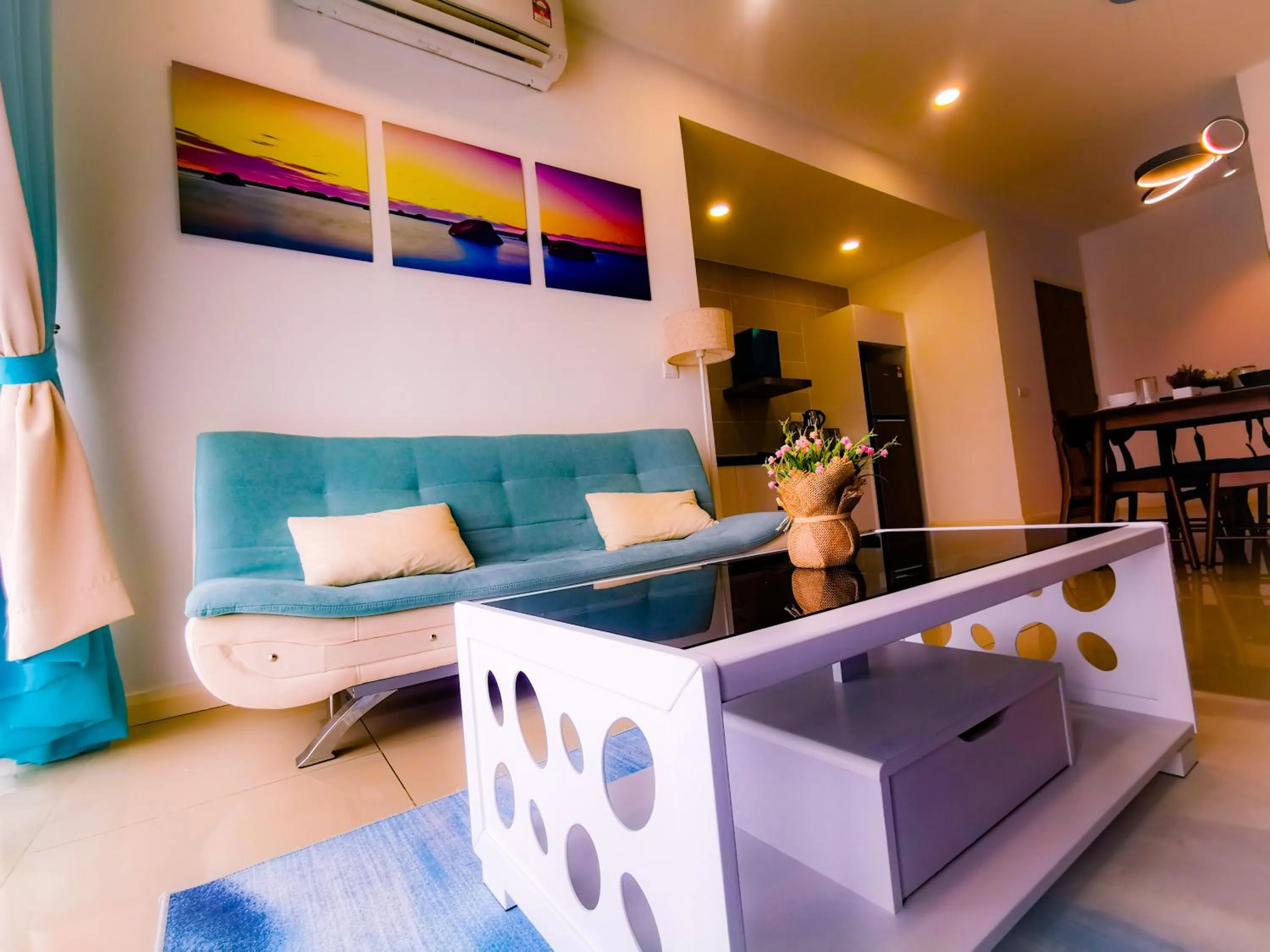 Living room in Legoland D'PRISTINE Apartment By TGP