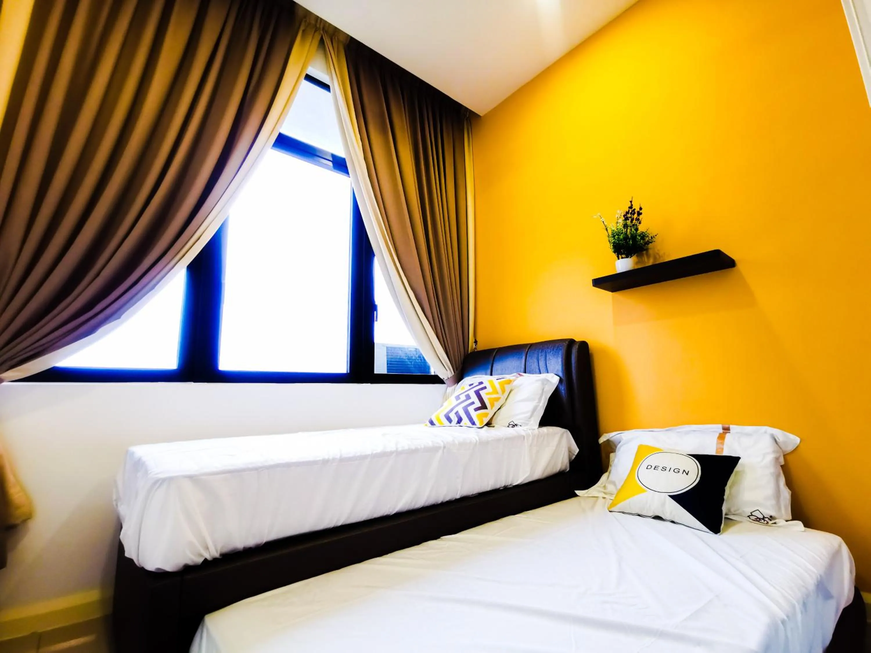 Bed in Legoland D'PRISTINE Apartment By TGP