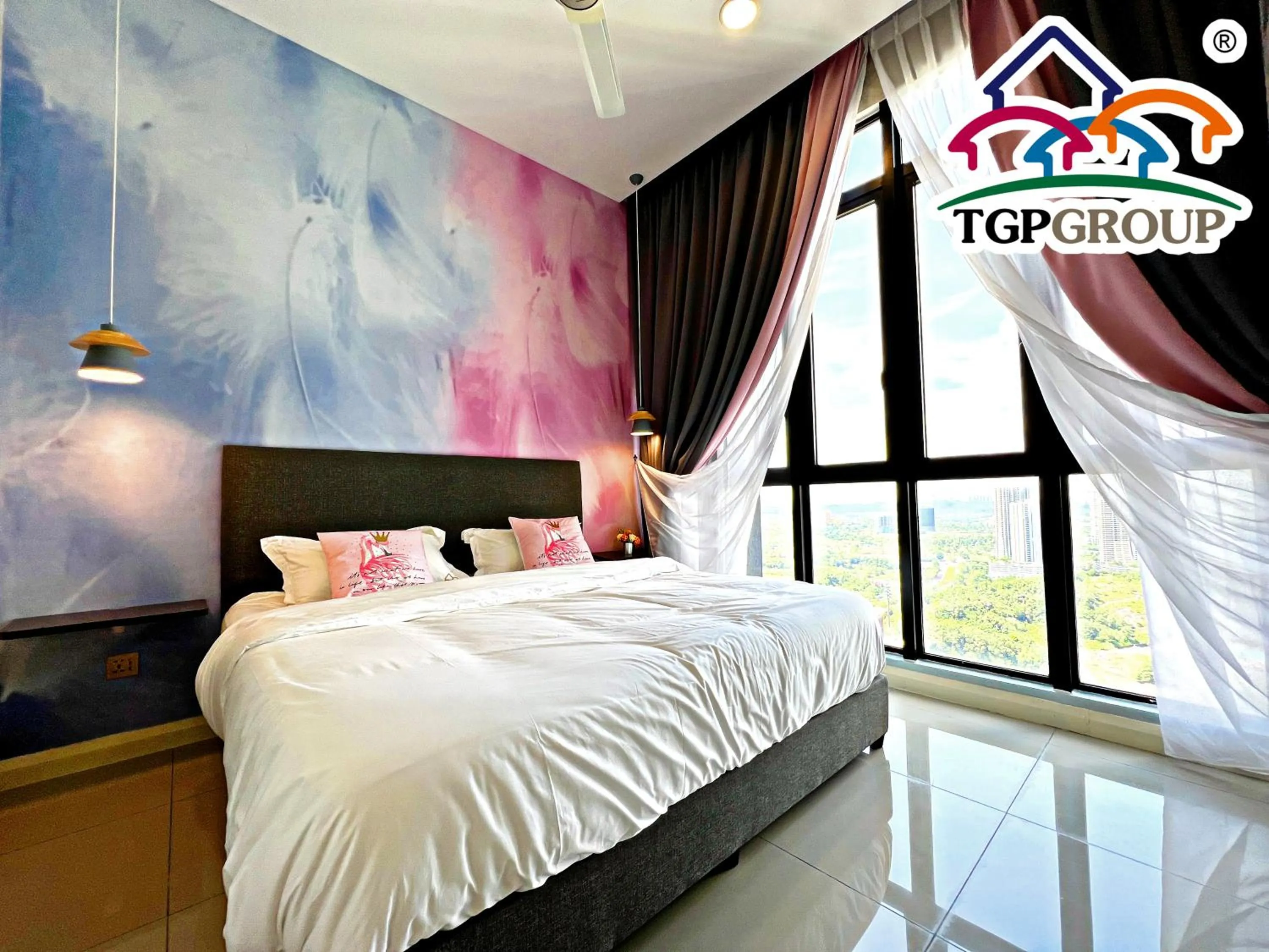 Bed in Legoland D'PRISTINE Apartment By TGP