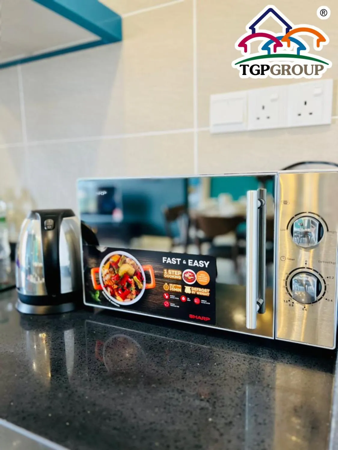 Kitchen or kitchenette in Legoland D'PRISTINE Apartment By TGP