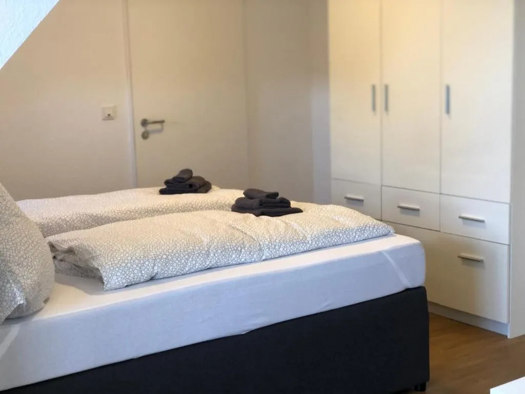 Bedroom, Bed in Fewo und Meer WHV