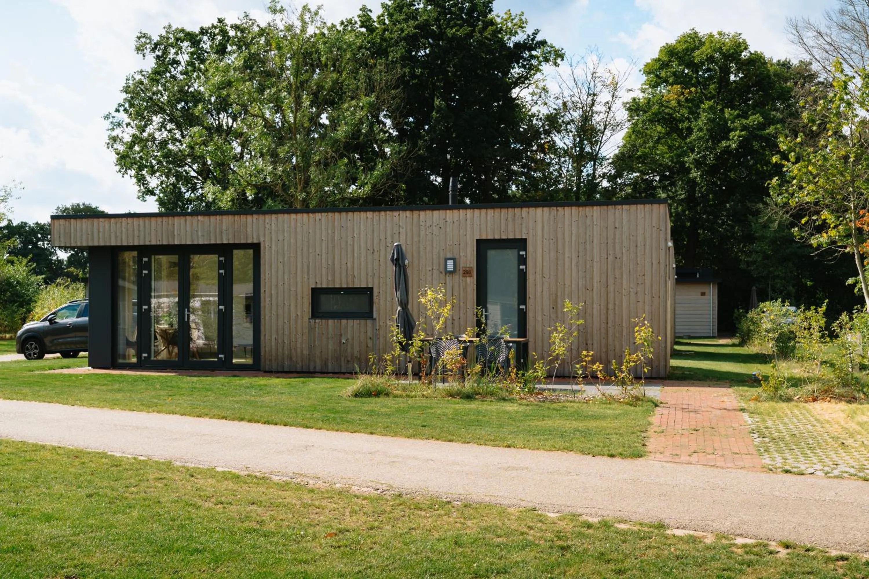 Garden in Vakantiepark Mölke