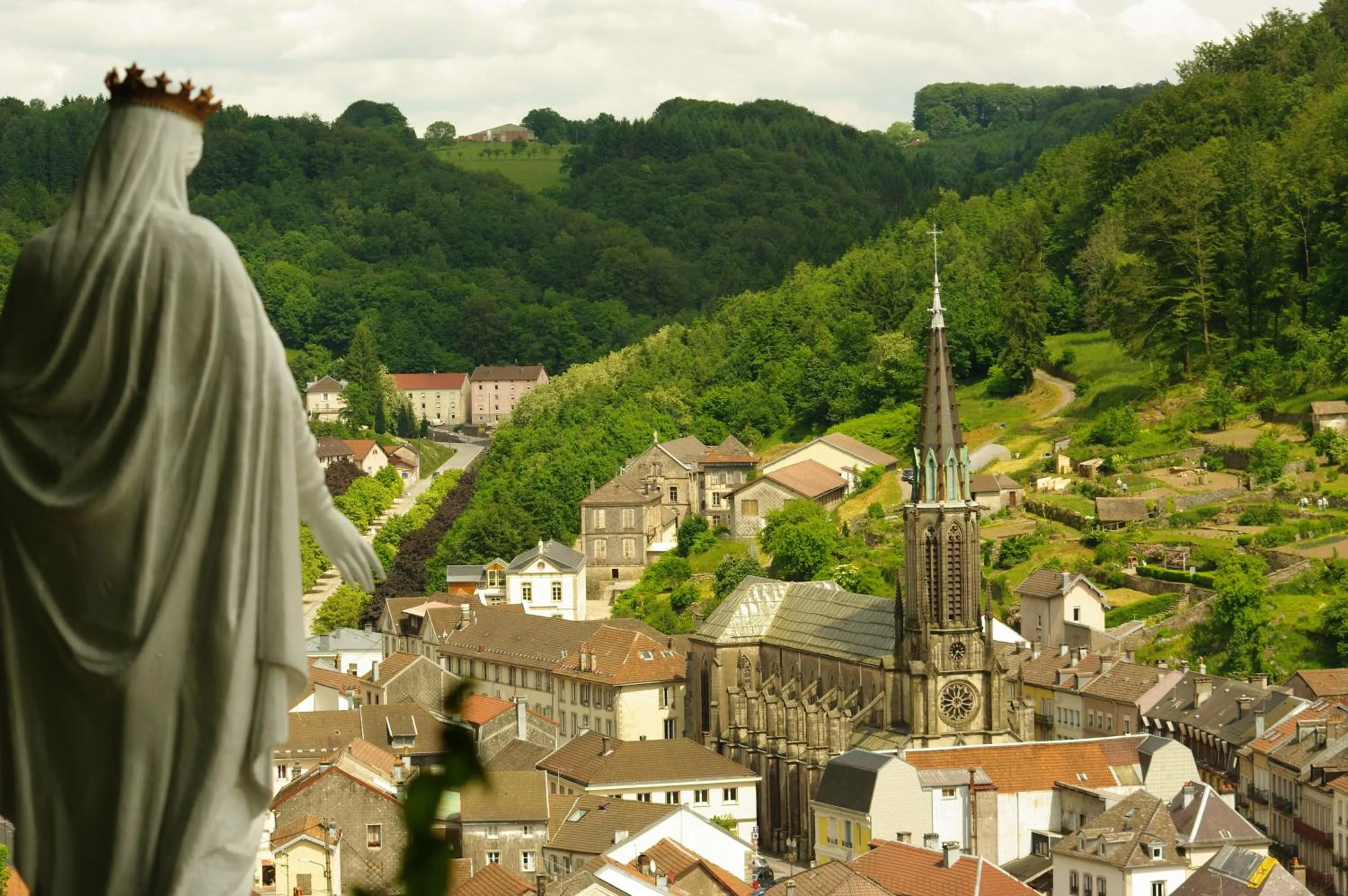 City view in Chambres d'hôtes Résidence du Parc