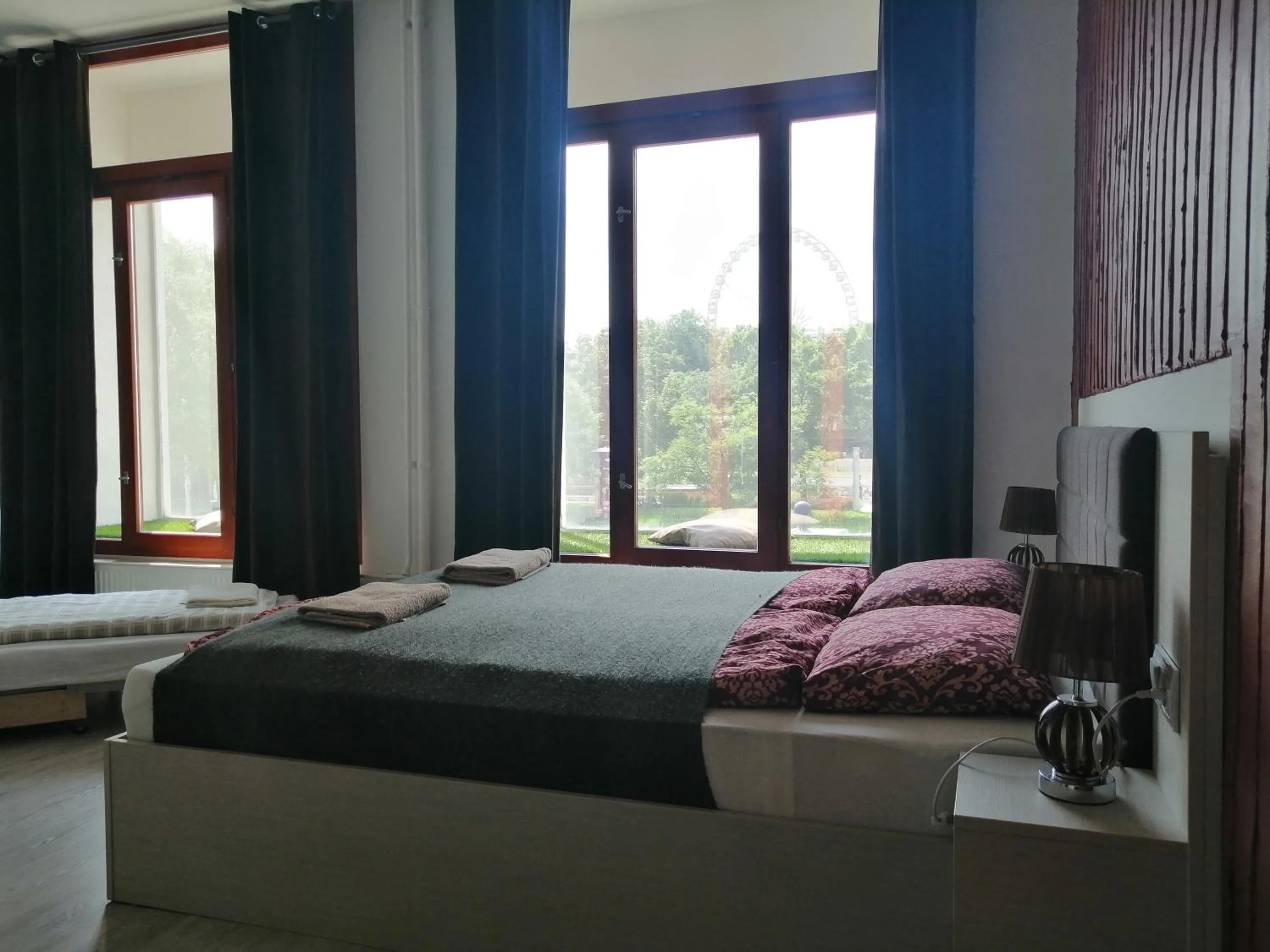 Bed in Zoom-Budapest Apartments