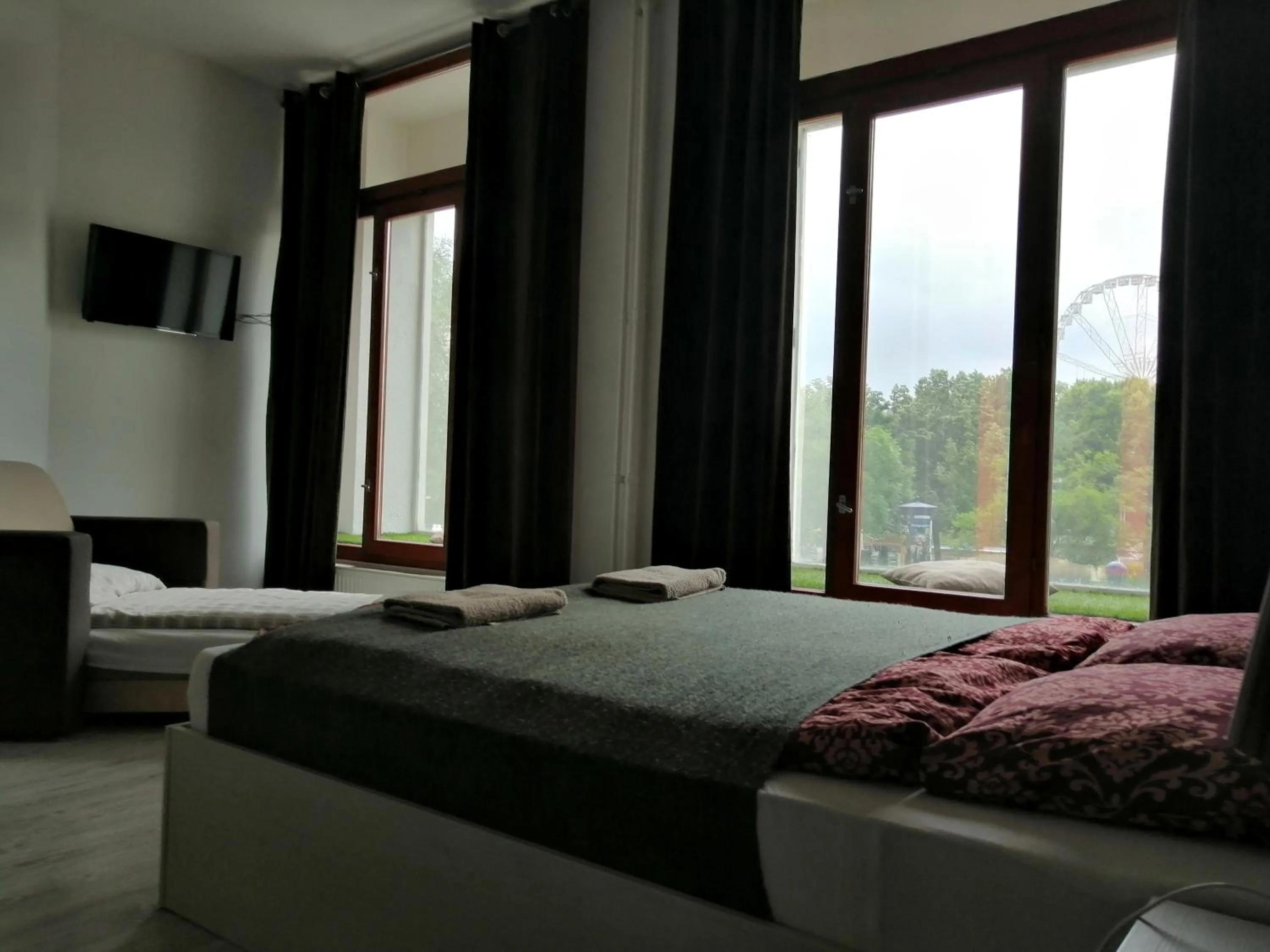 Bed in Zoom-Budapest Apartments