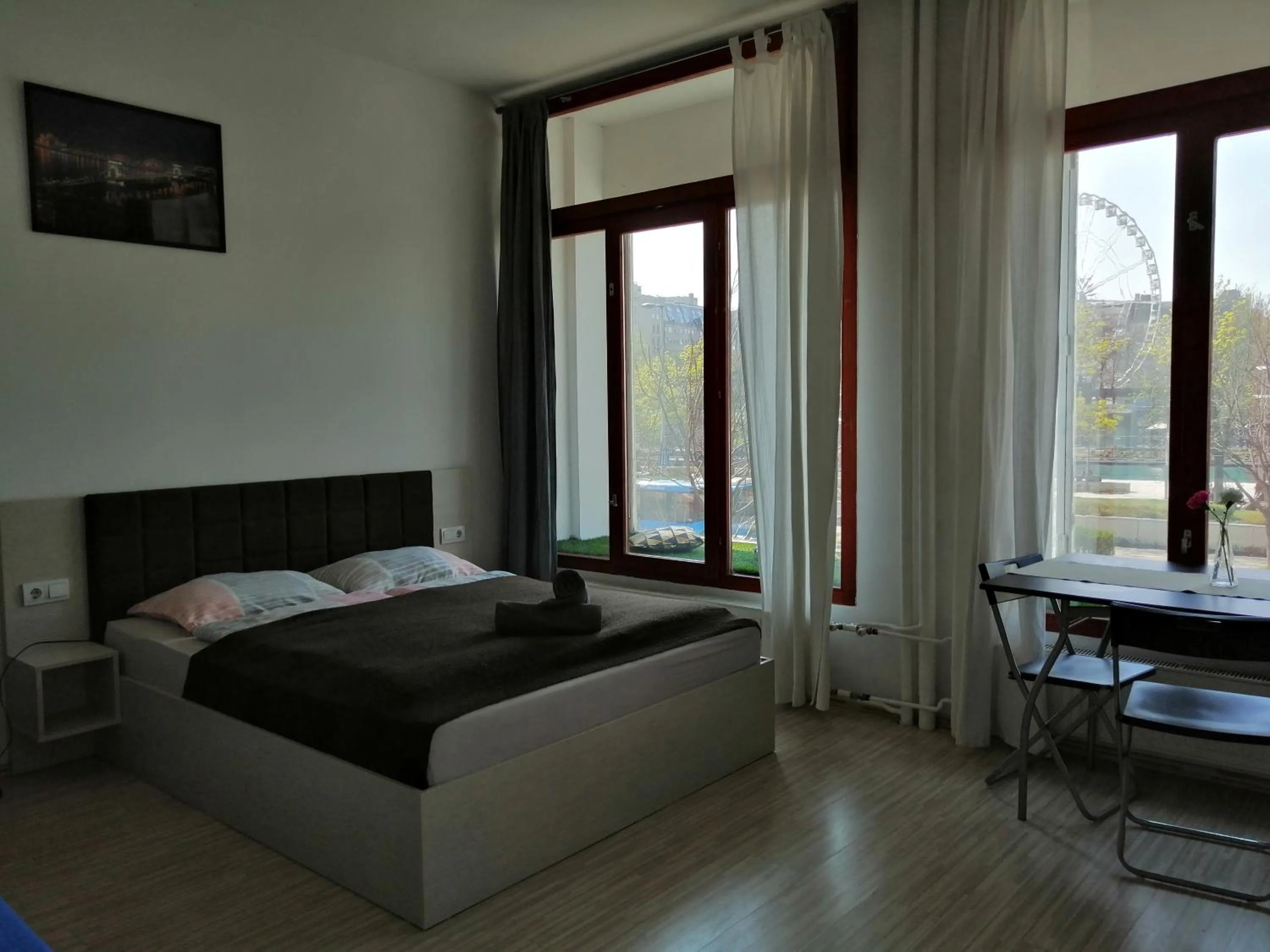 Bed in Zoom-Budapest Apartments