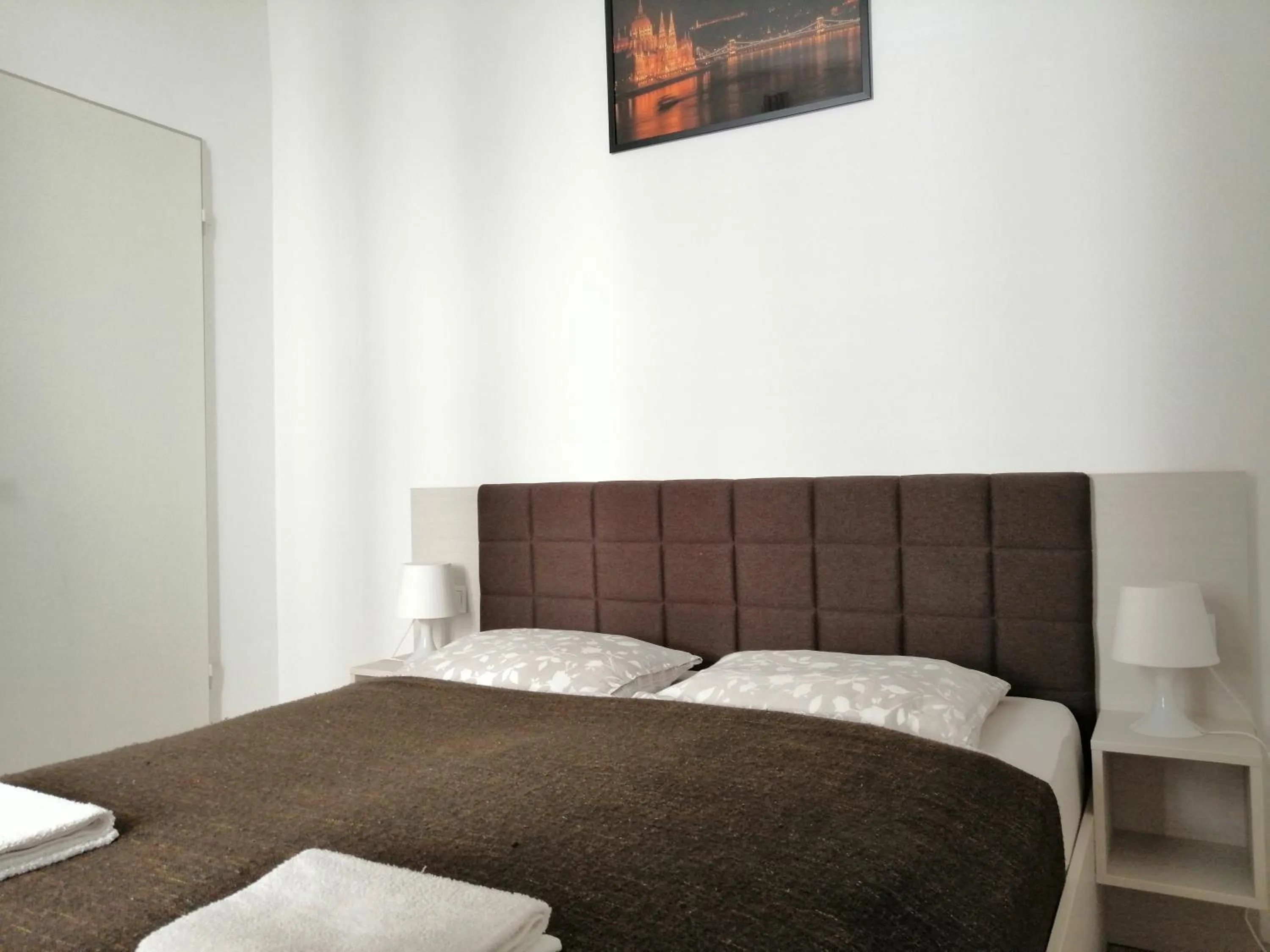 Bed in Zoom-Budapest Apartments