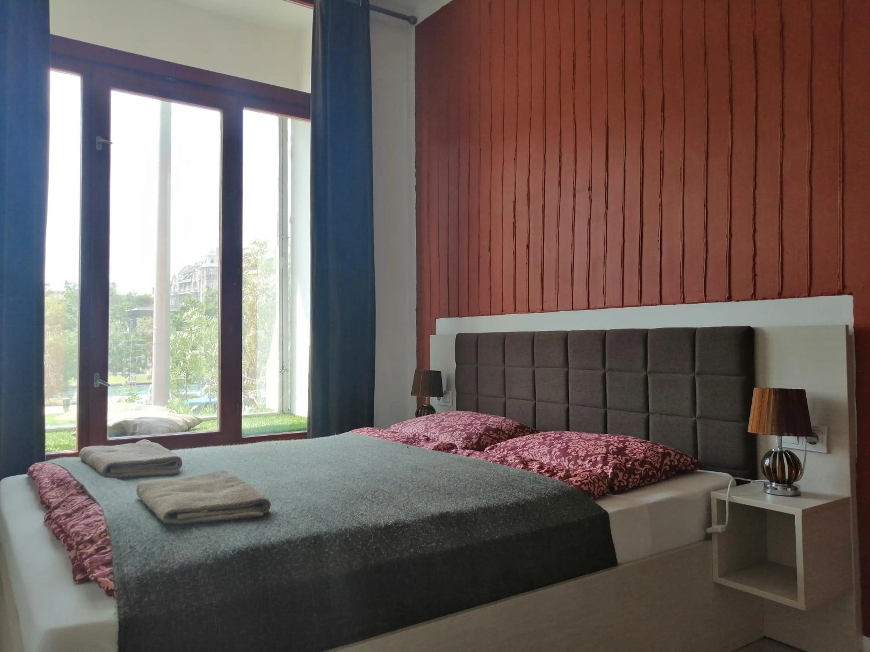 Bed in Zoom-Budapest Apartments