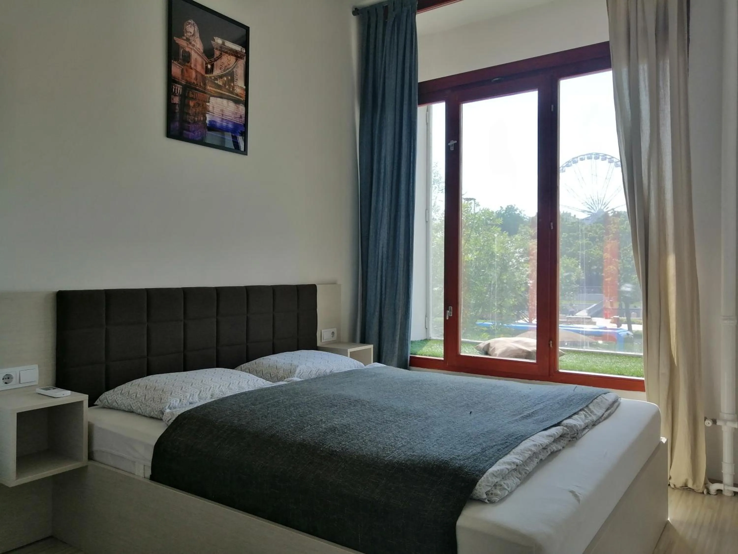 Bed in Zoom-Budapest Apartments