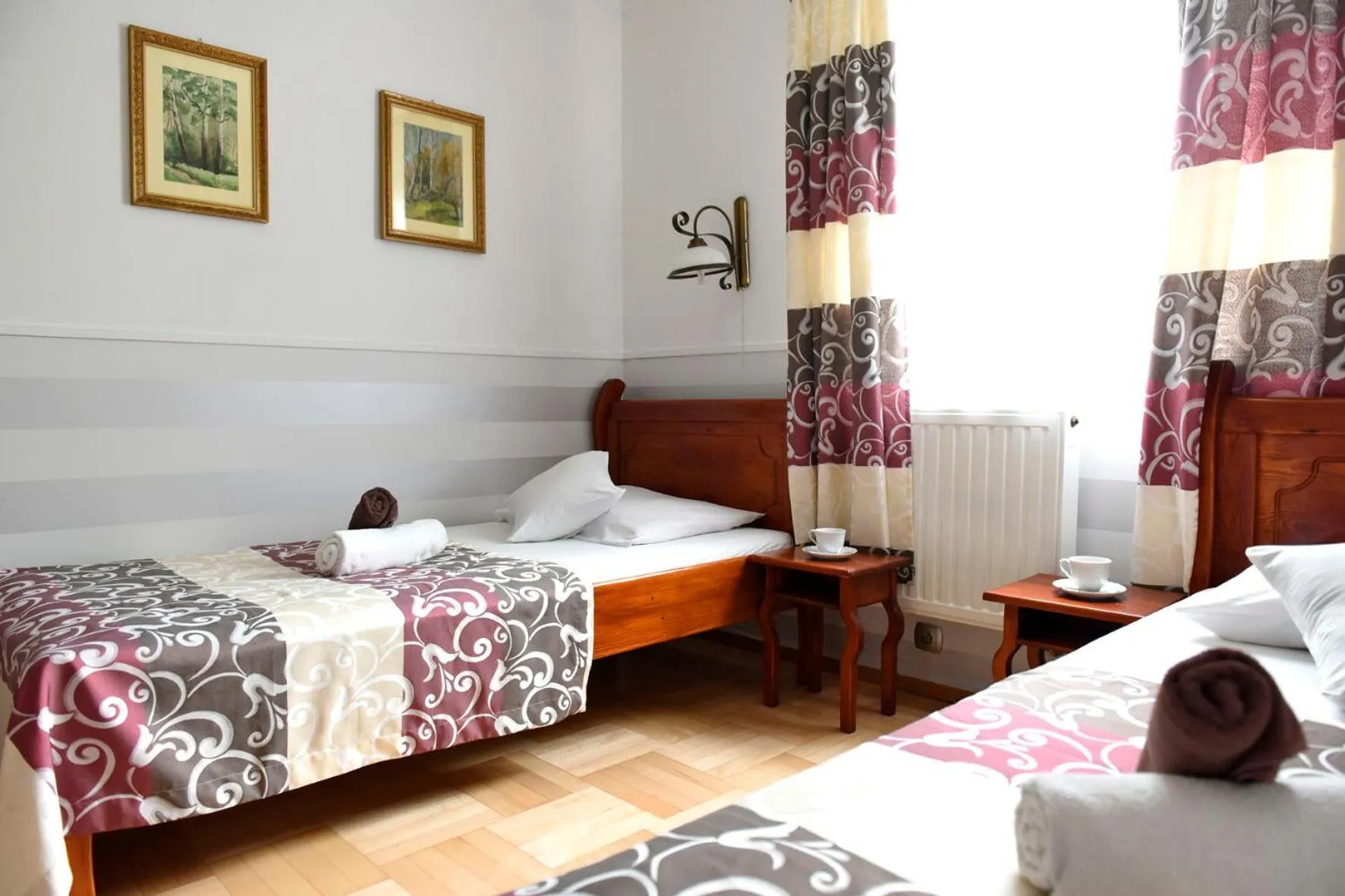 Seating area, Bed in Śnieżka