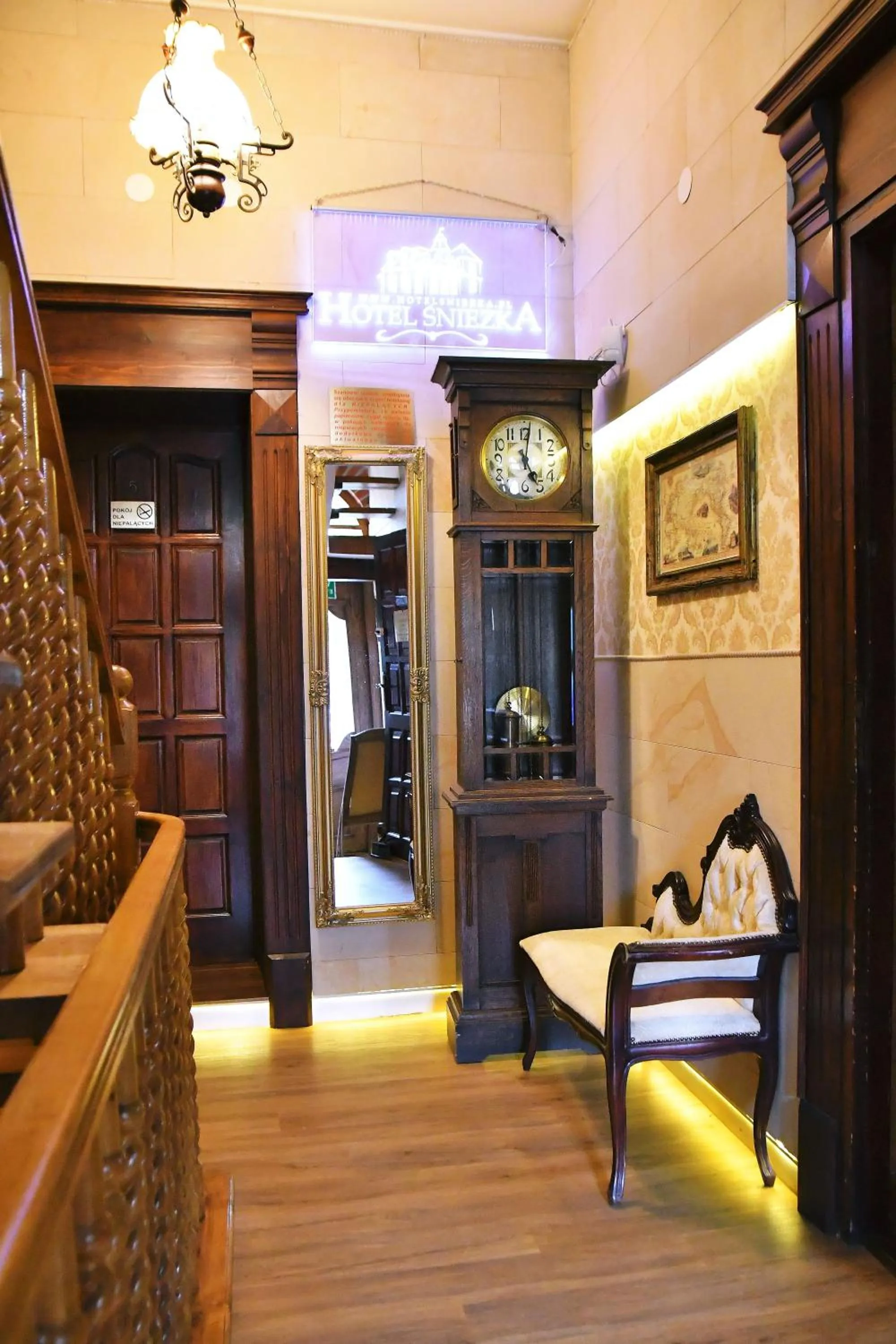 Lobby or reception in Śnieżka