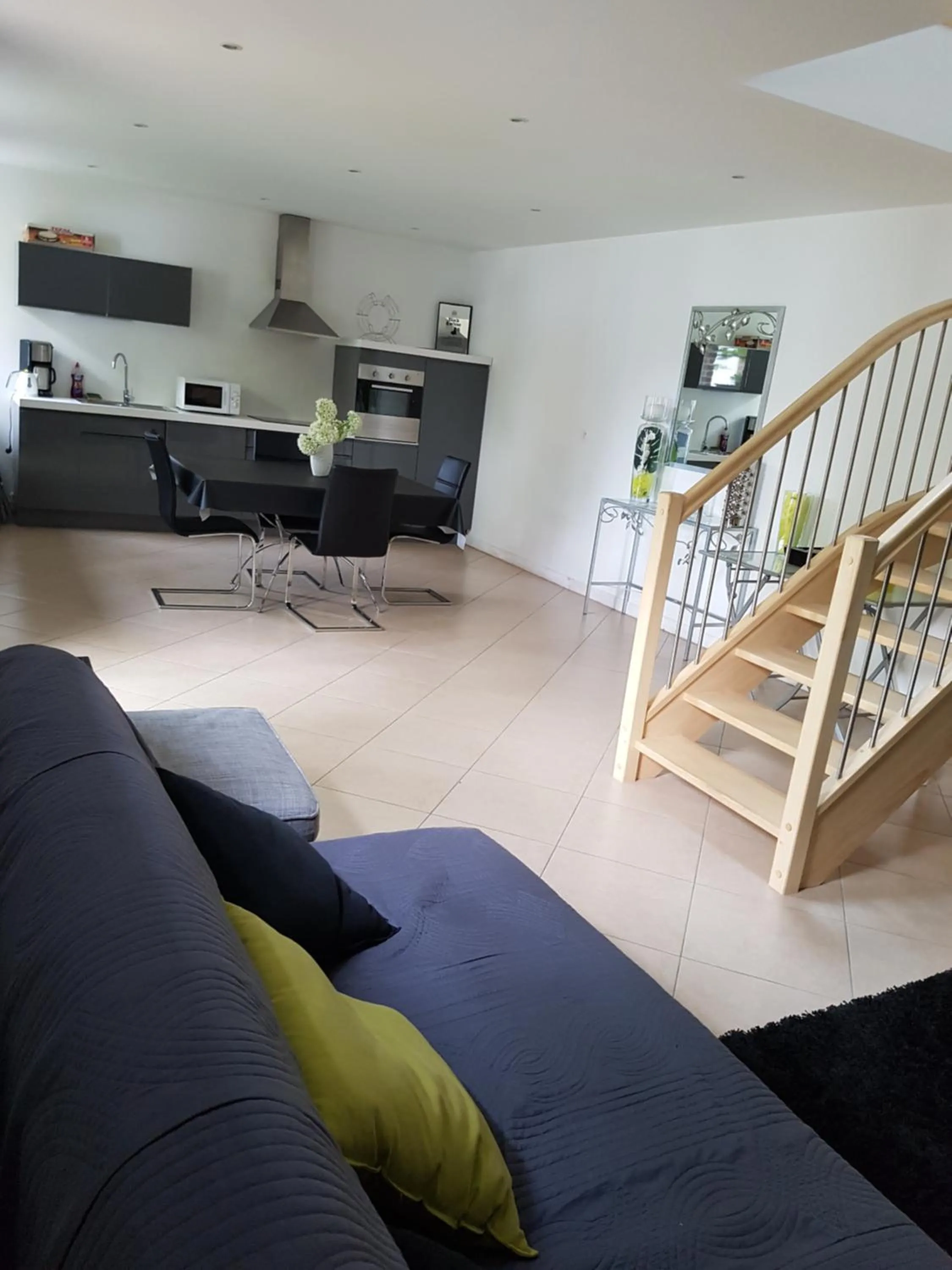 Living room in L'Heure Bleue gîtes et chambres d'hôtes