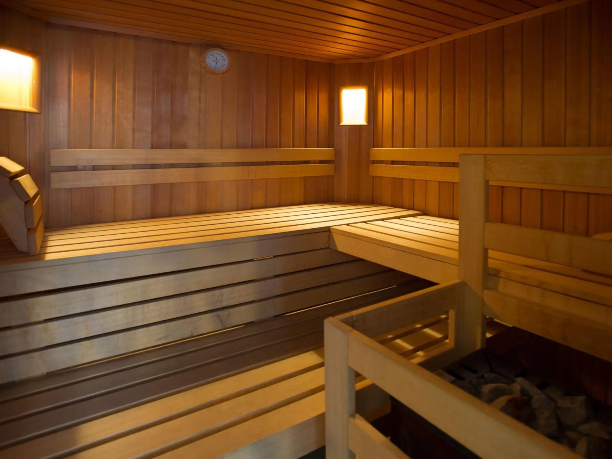 Sauna in Hotel Toblacherhof