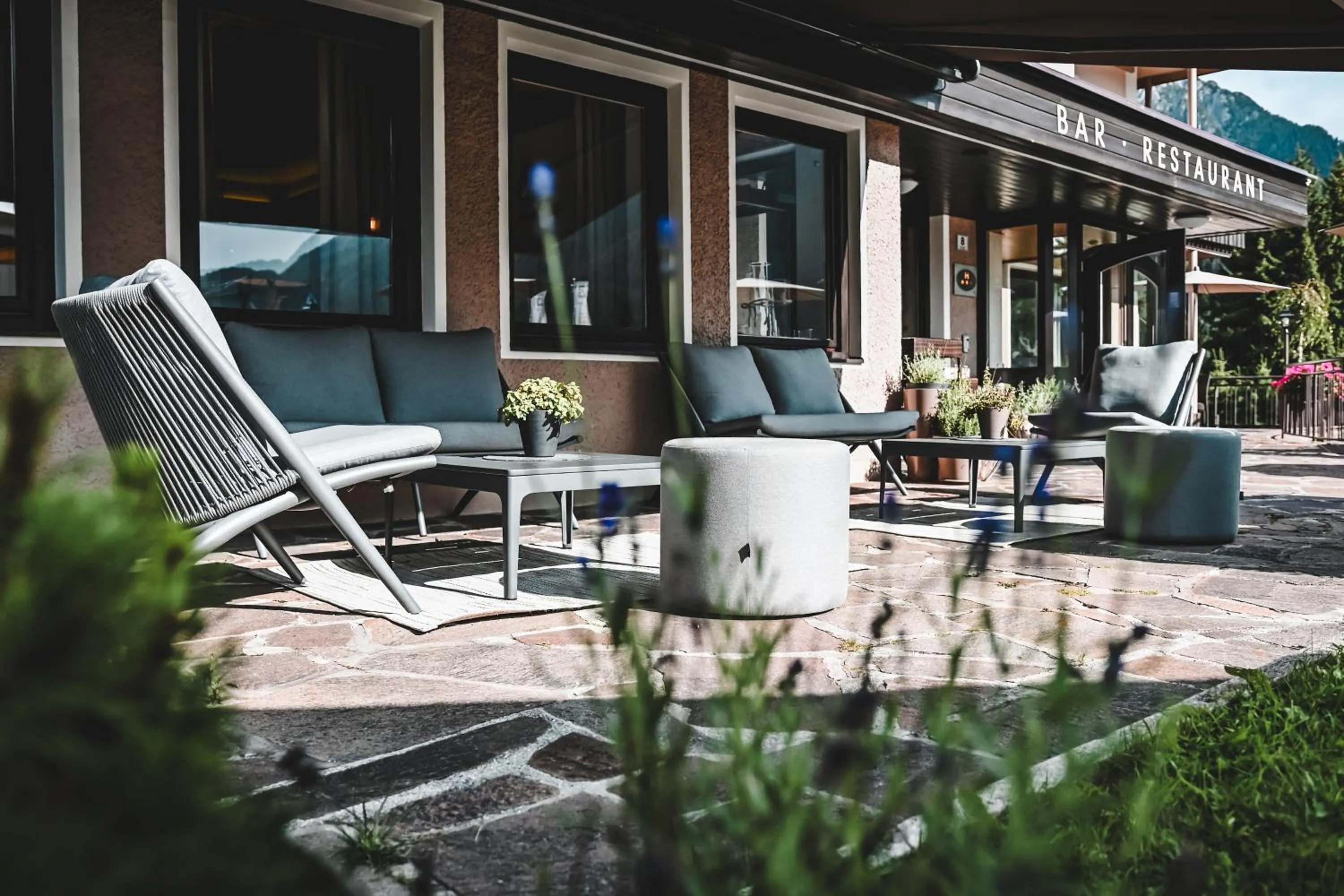 Balcony/Terrace in Hotel Toblacherhof