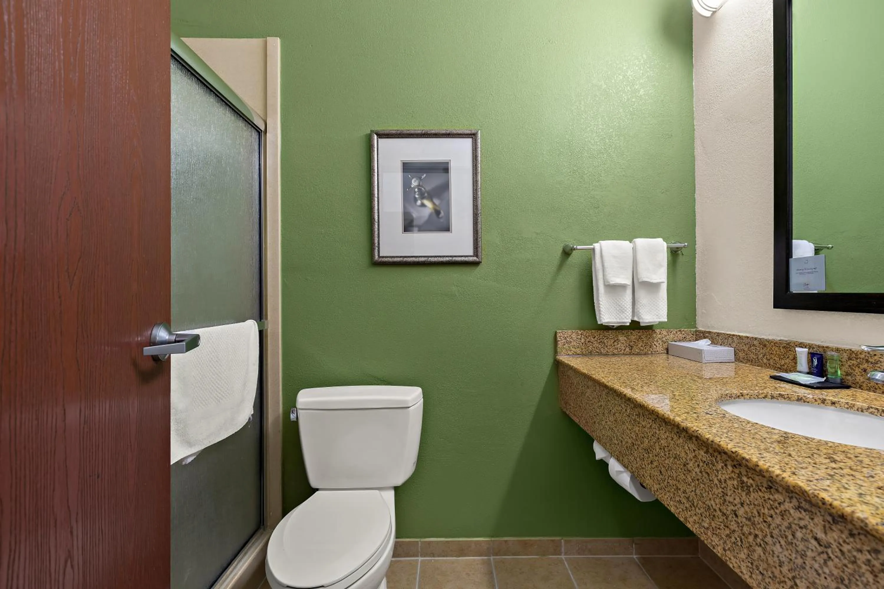 Bathroom in Sleep Inn & Suites near Joint Base Andrews-Washington Area