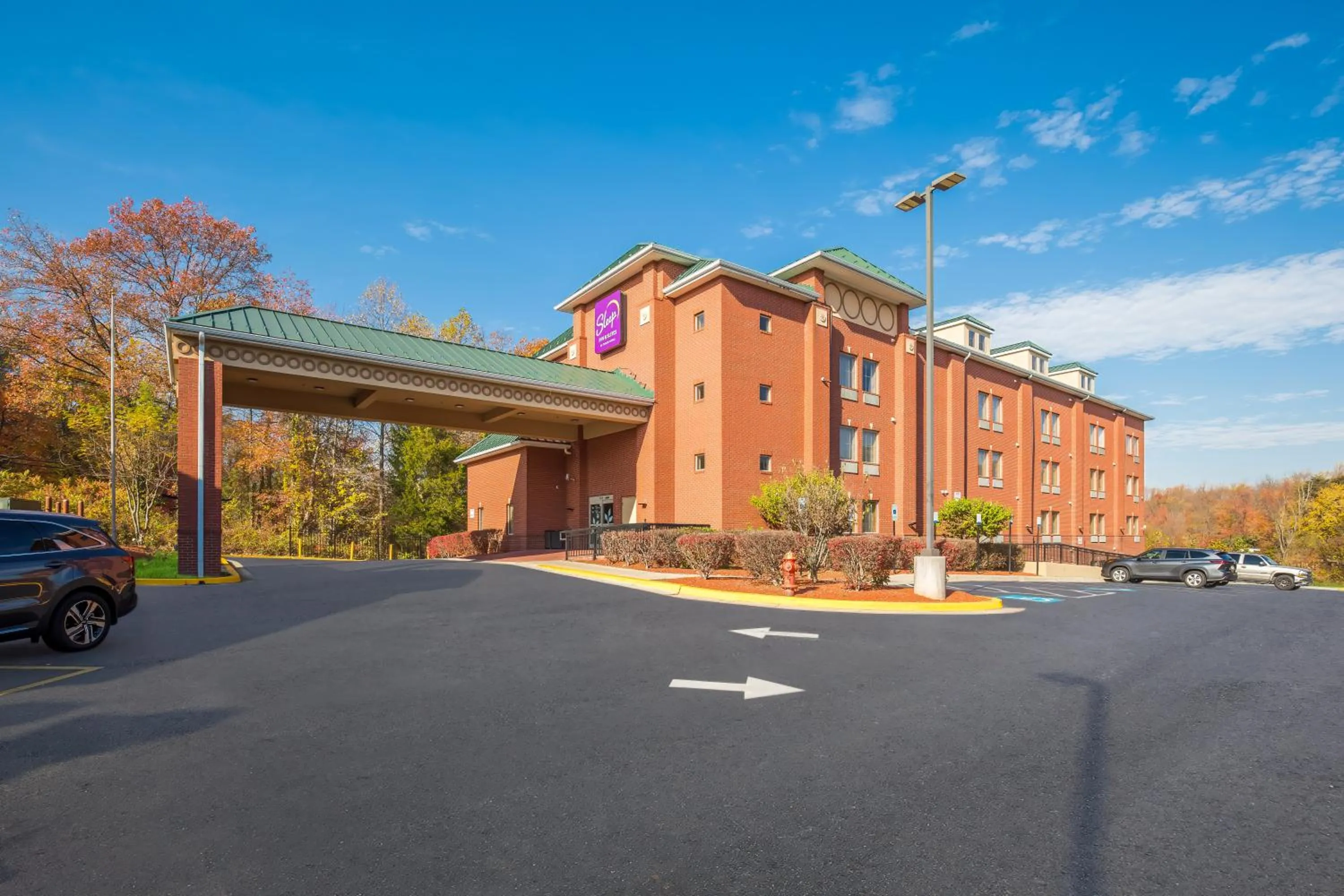 Property building in Sleep Inn & Suites near Joint Base Andrews-Washington Area