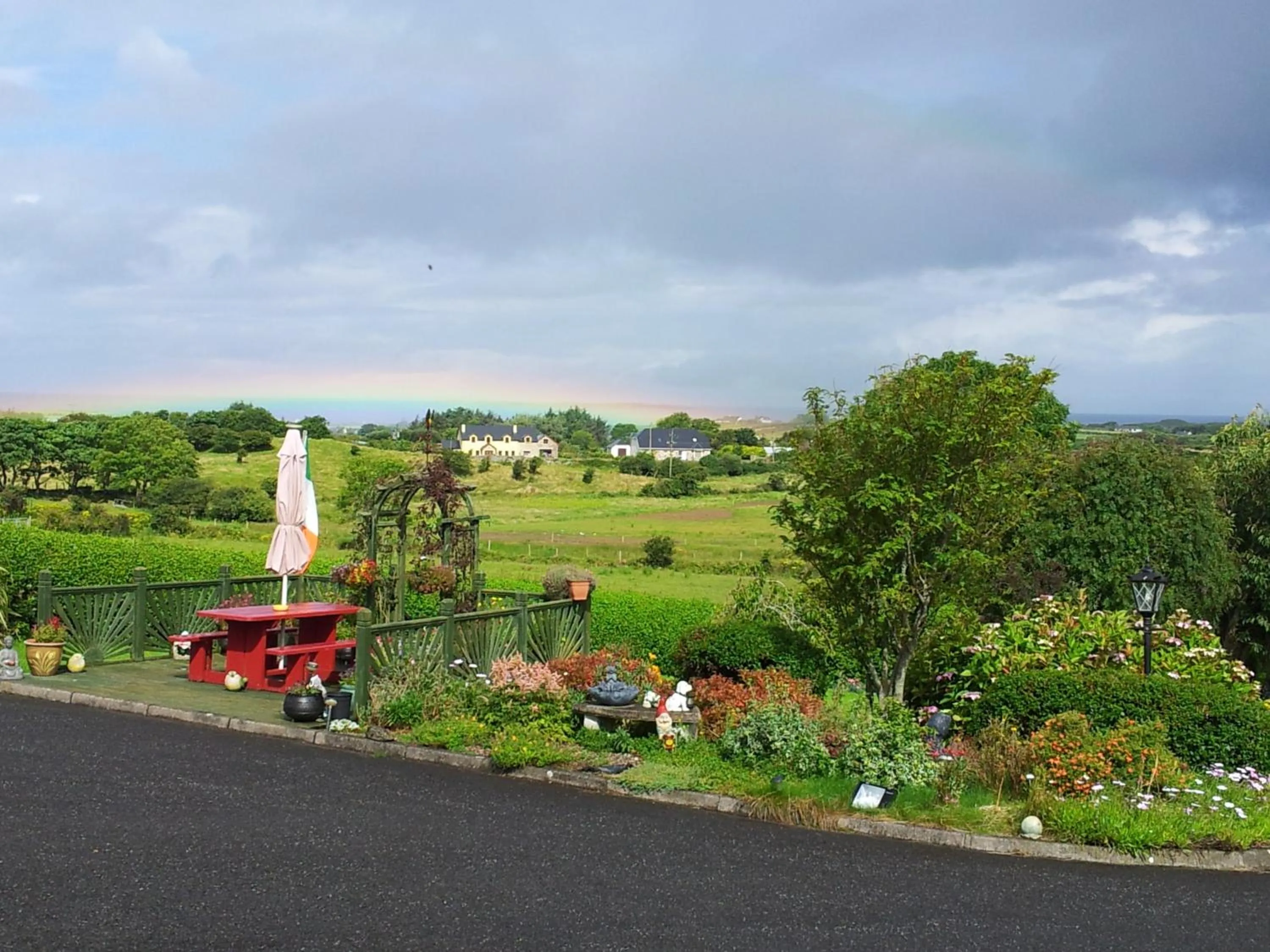 Garden in Mount Edward Lodge